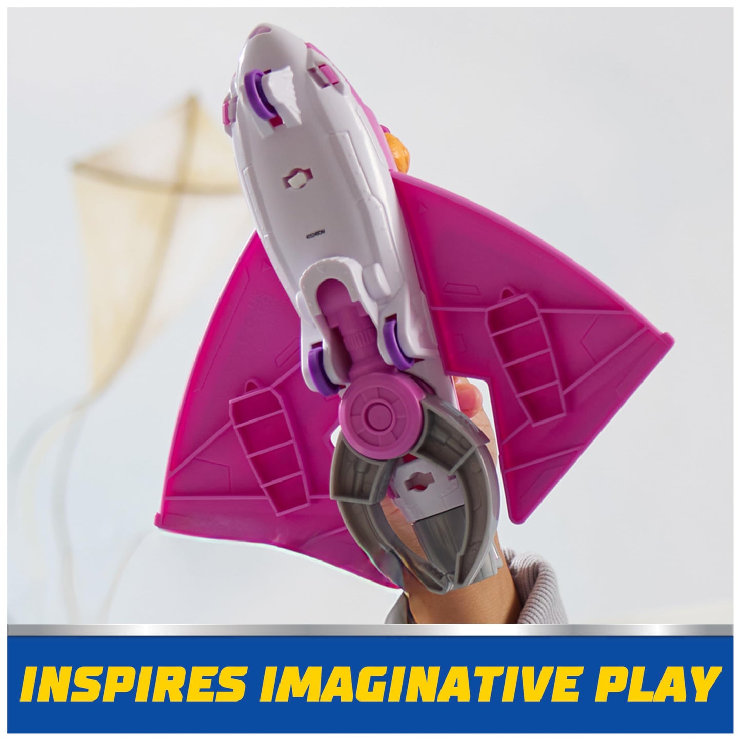 PAW Patrol: Air Rescue Skye Action Figure & Hero Claw Jet Plane with Retractable Claw, Rescue Basket & Bunny, Kids Toys for Boys & Girls Ages 3+