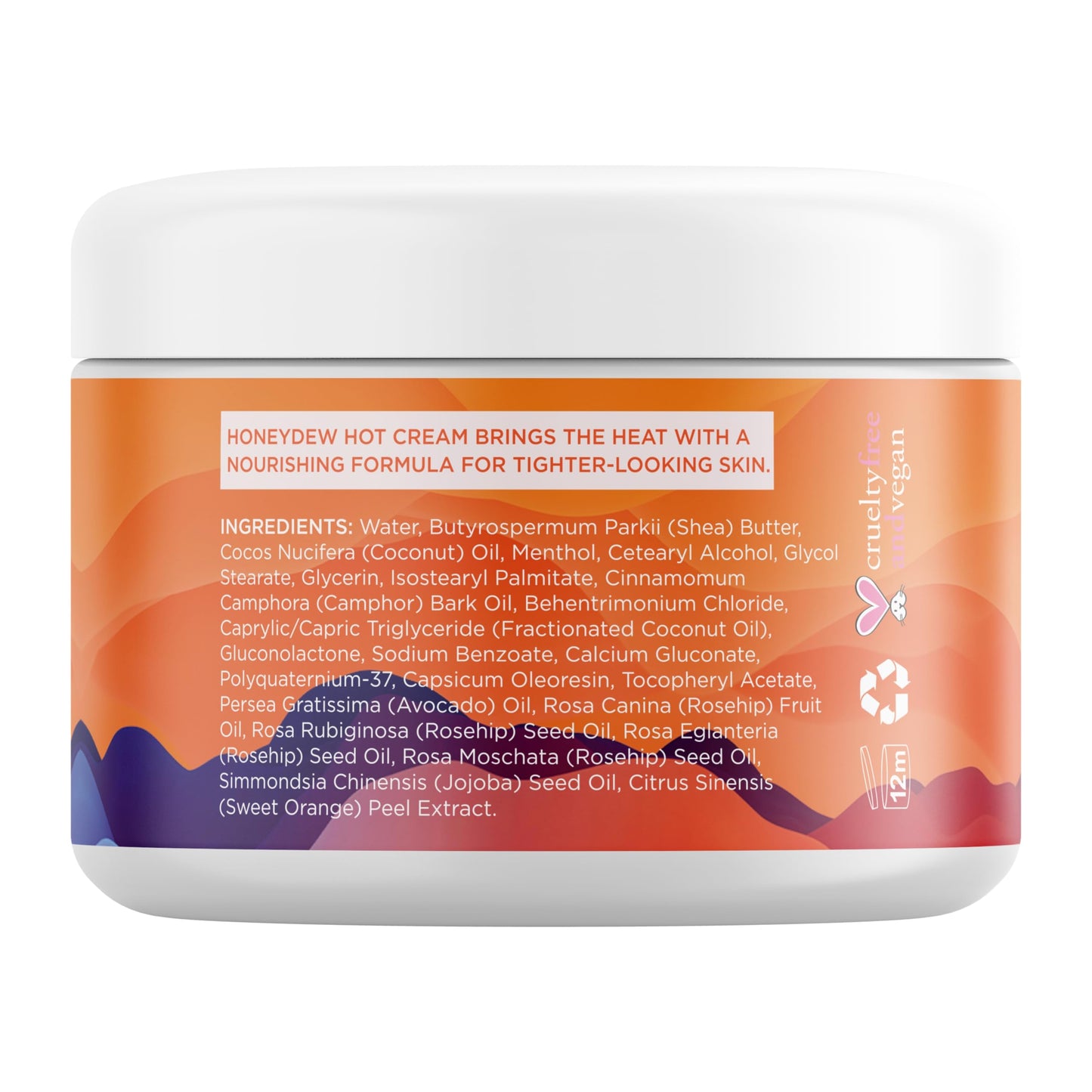 Hot Firming Sweat Lotion – Skin Tightening & Cellulite Cream for Stomach, Pre/Post Workout, Moisturizing & Fat-Burning Results