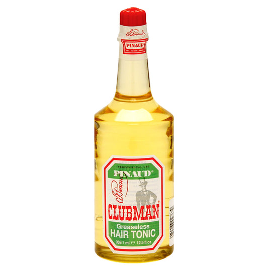 Clubman Pinaud Hair Tonic for Men – Classic Greaseless Hair Tonic for Hair Growth, Strengthening Scalp Treatment, 12.5 fl oz