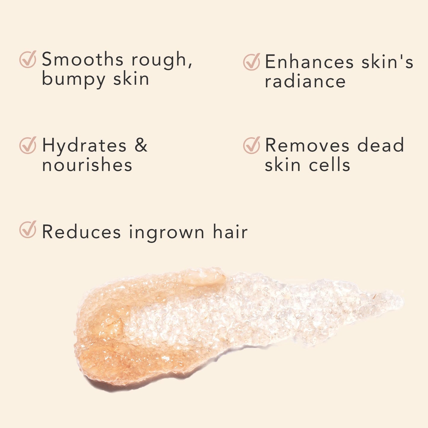 Organic Vanilla Coconut Body Scrub – USA-Made Sugar Exfoliator for Dry & Sensitive Skin, Moisturizes, Removes Dead Skin & Ingrown Hair