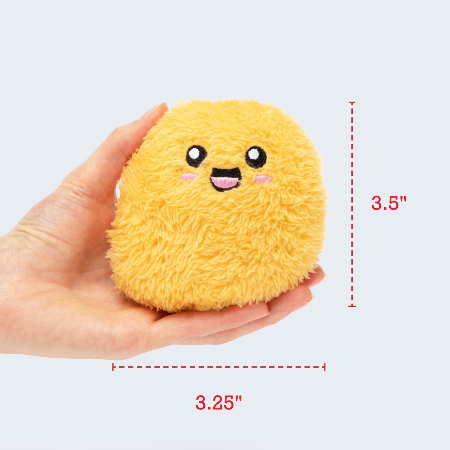 Emotional Support Chicken Nuggets Plush Set – 5 Cute Plushies in Basket, Cozy Fall Gift, Fun Collectible & Trick-or-Treat Toy