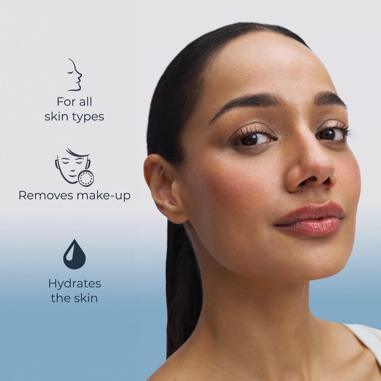 Eucerin Face Gentle Cleansing Hydrating Cleansing Gel, Daily Face Wash and Makeup Remover with Hyaluronic Acid, 13.5 Fl Oz Bottle