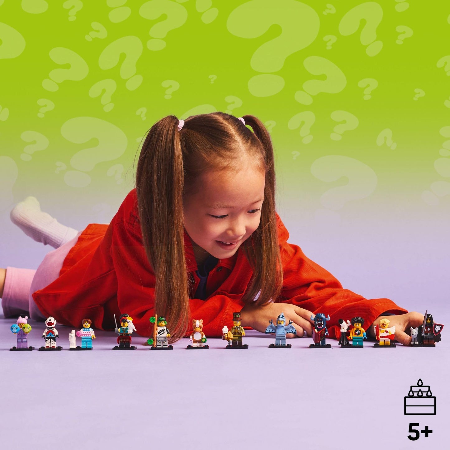 LEGO Minifigures Series 27 6-Pack – Collectible Mystery Figures for Kids 5+, 12 Possible Characters, Birthday & Gift Idea, 66795