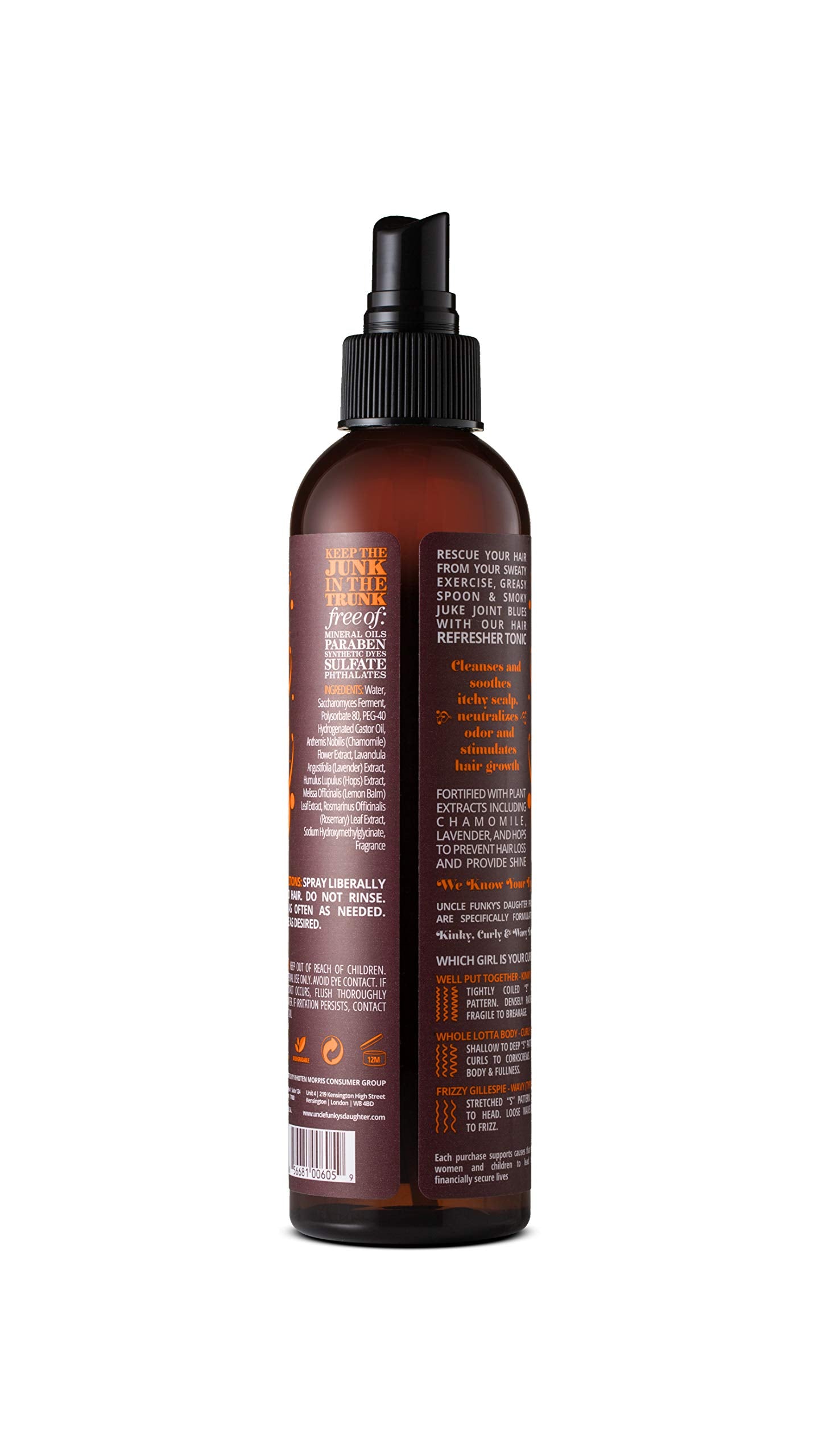 Uncle Funky's Daughter Defunk Hair Odor Neutralizing Tonic, 8 oz