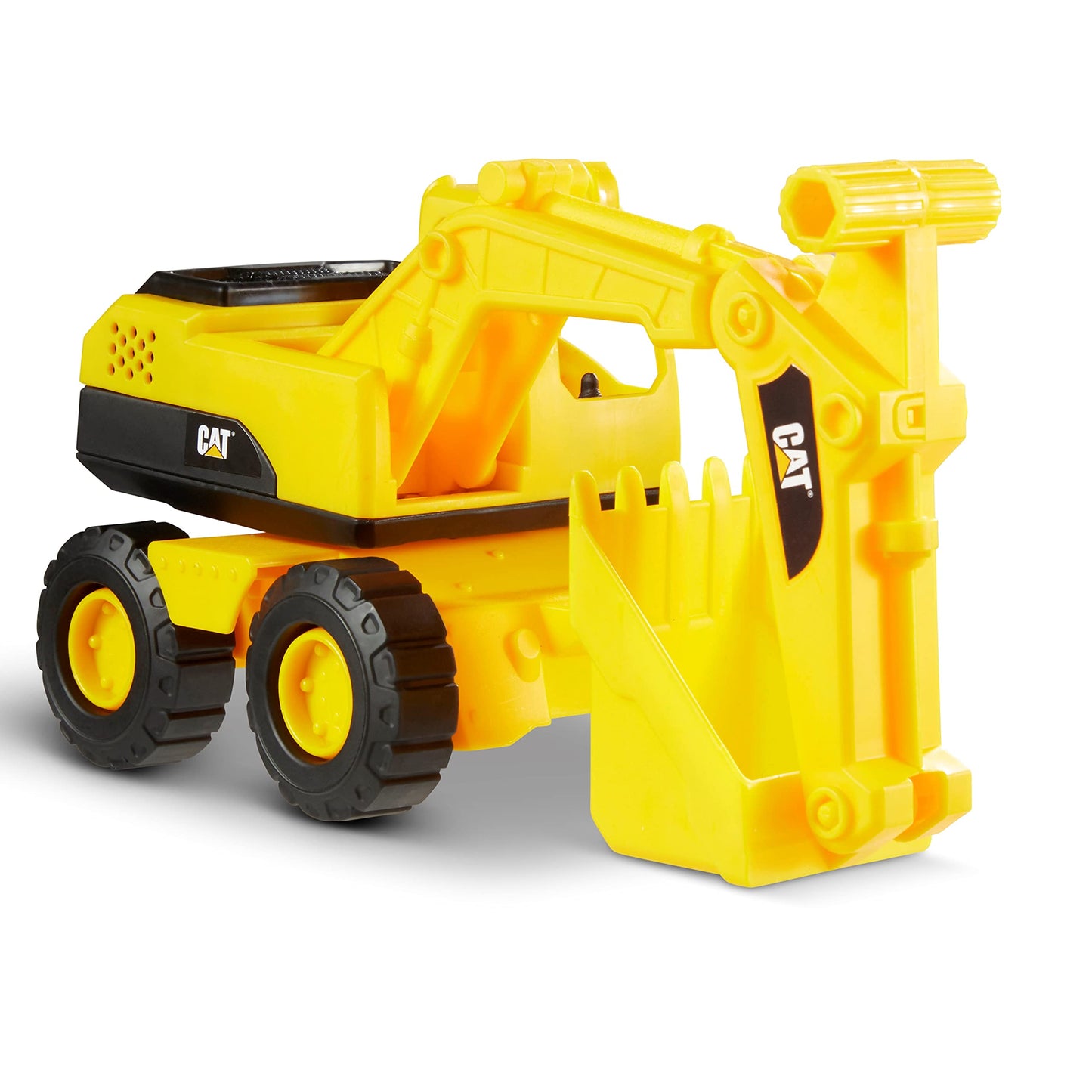 CAT Construction 15" Excavator Toy for Kids – Super-Sized Outdoor Vehicle with Real Working & Articulated Parts, Ages 3+
