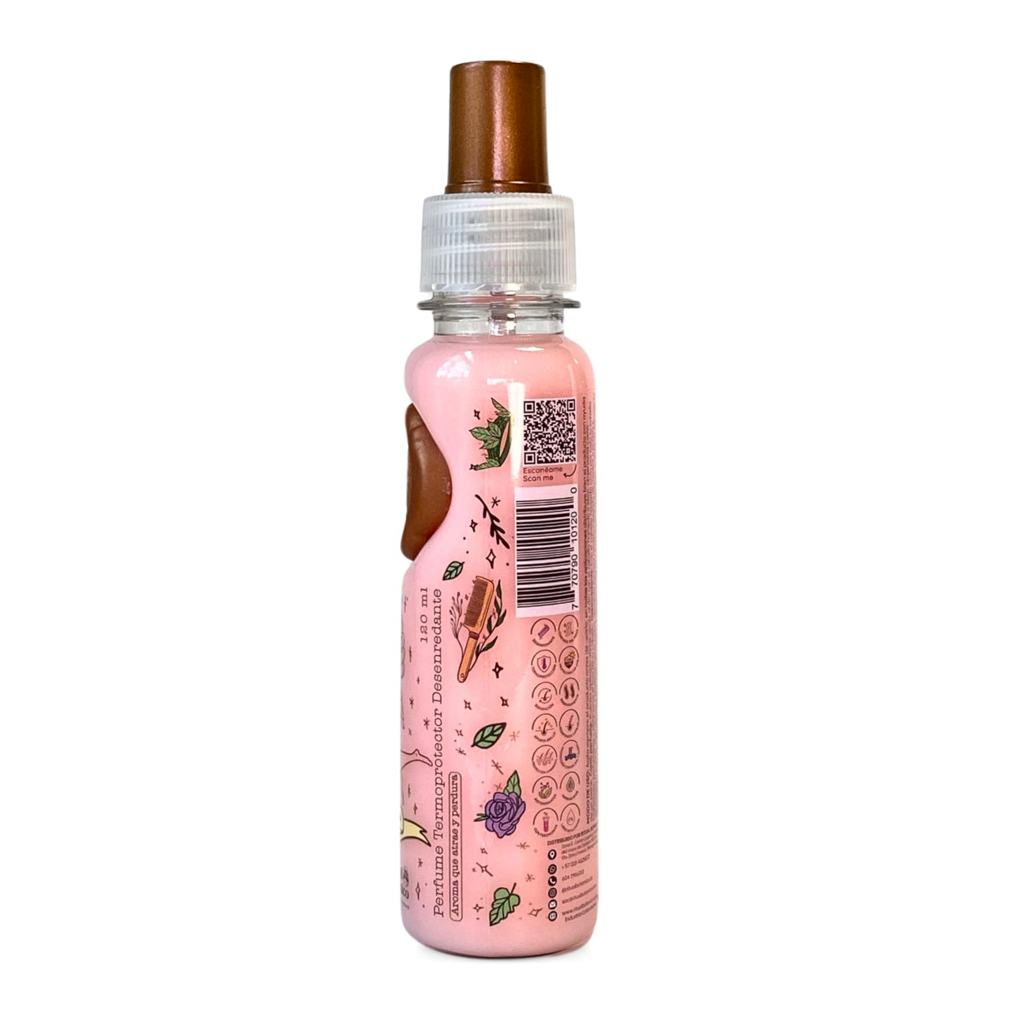 Ritual Botanico Hair Perfume Heat Protectant 120ml | Alcohol-Free, Anti-Frizz, Detangler, UV Protection, With Pheromones & Fruity Floral Scent