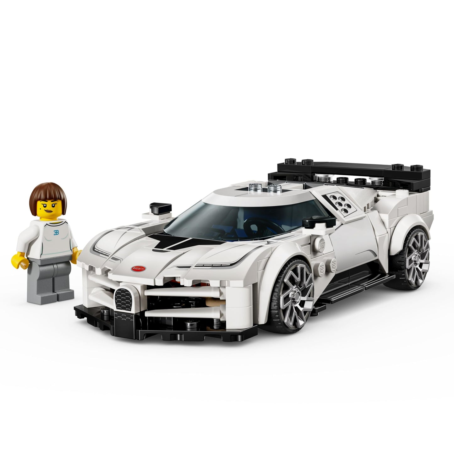LEGO Speed Champions Bugatti Centodieci Toy Car Kit for Kids 9+ – Buildable Italian Hypercar for Racing Fans, Birthday Gift, 77240