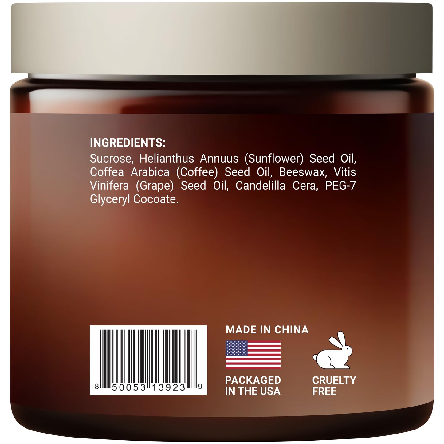 Brown Sugar & Coffee Body Scrub - Moisturizing, Energizing Exfoliator for All Skin Types, Hydrating Spa Treatment, 10 oz