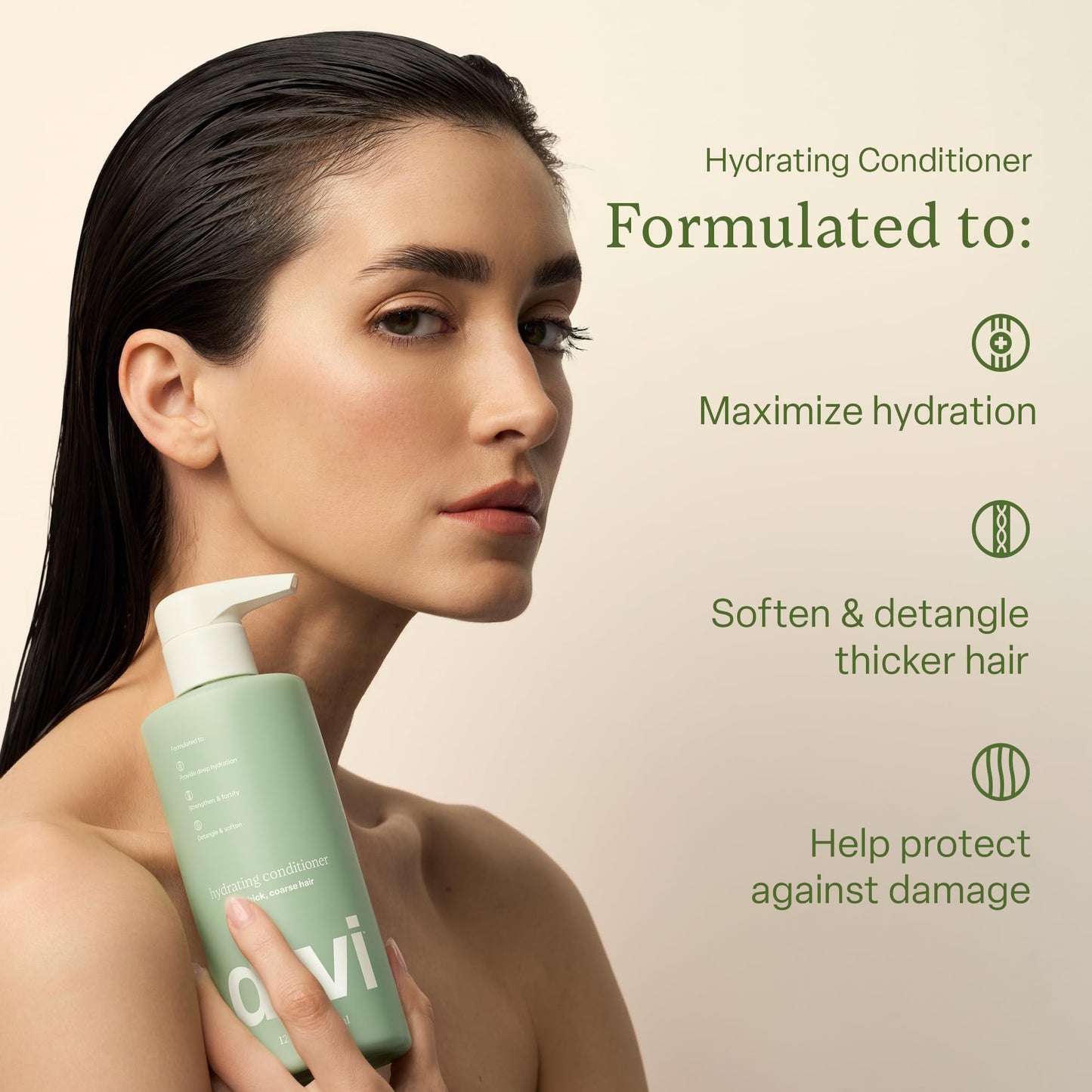 Divi Hydrating Shampoo & Conditioner Set – Cleanses, Removes Buildup, Hydrates & Strengthens All Hair Types, Vegan & Cruelty-Free