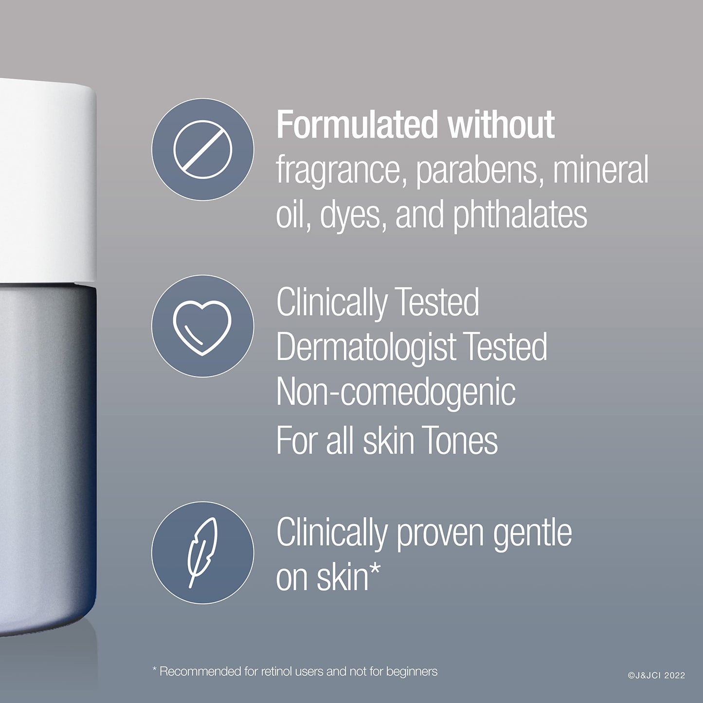 Neutrogena Retinol Pro+ Night Moisturizer – Rapid Wrinkle Repair Anti-Aging Cream for Face & Neck, Fragrance-Free, 1.7 oz