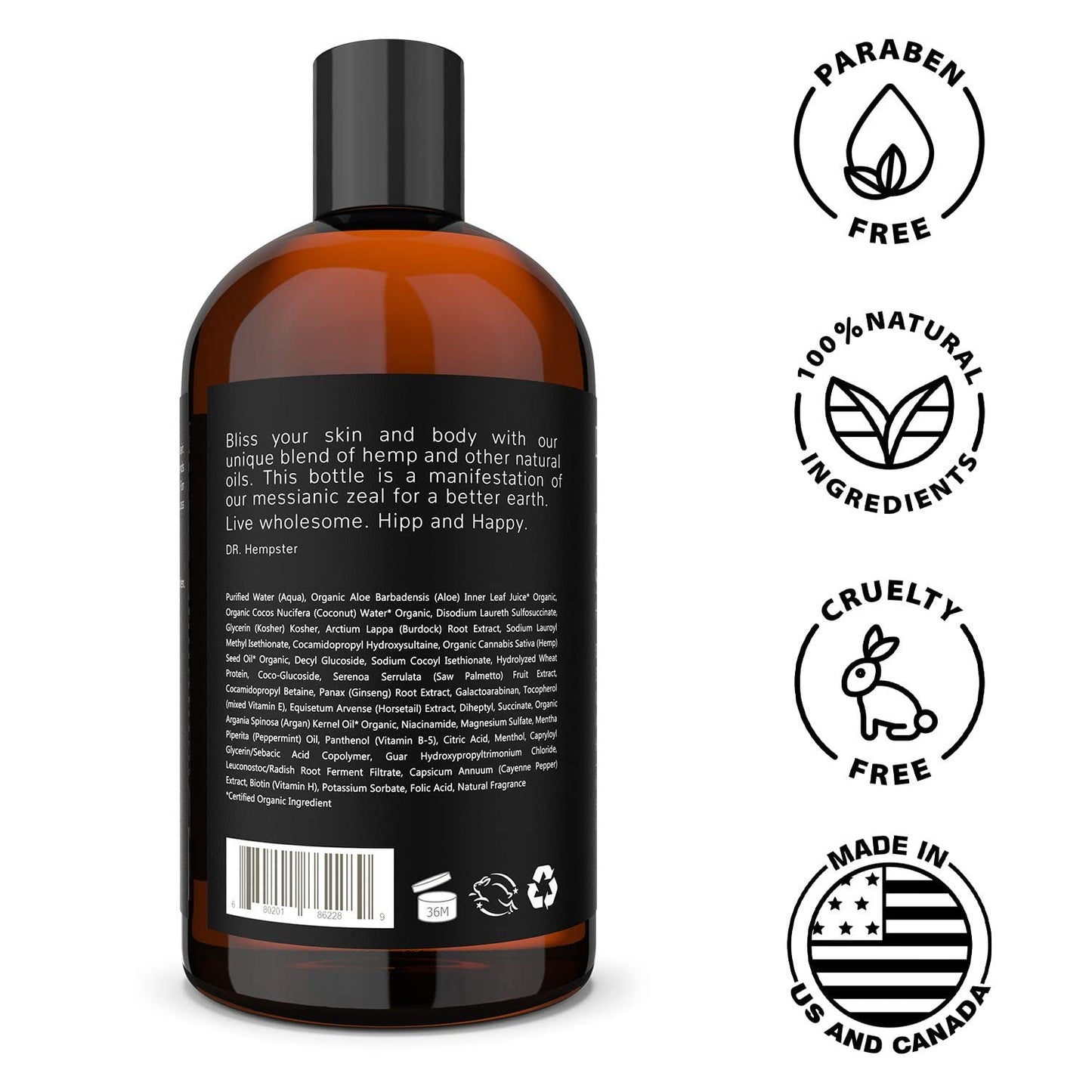 Biotin Hair Loss & Thinning Treatment for Men & Women - Hair Growth Shampoo for Regrowth