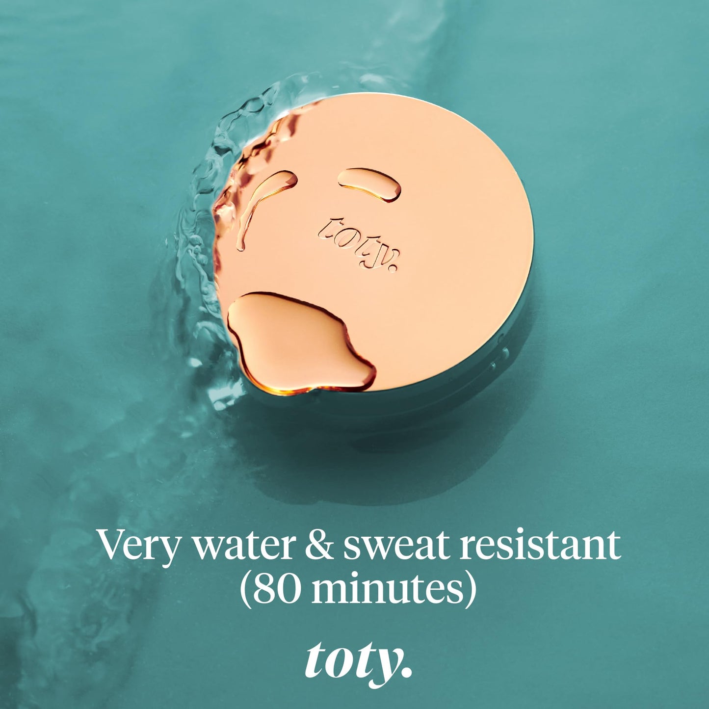 Toty by Sofia Vergara Ilumina CC Cream Compact SPF 50+ Mineral Tinted Sunscreen - Matte, Light Coverage, Water & Sweat Resistant, 3W