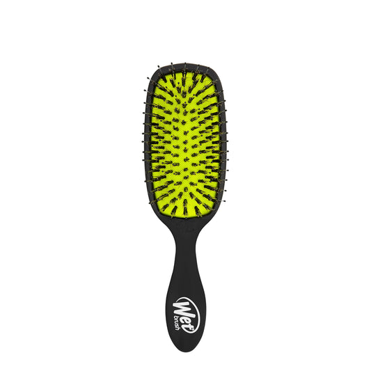 Wet Brush Shine Enhancer Hair Brush, Purple | Ultra-Soft IntelliFlex & Natural Boar Bristles | Smooth, Shiny Hair for All Types, Wet or Dry