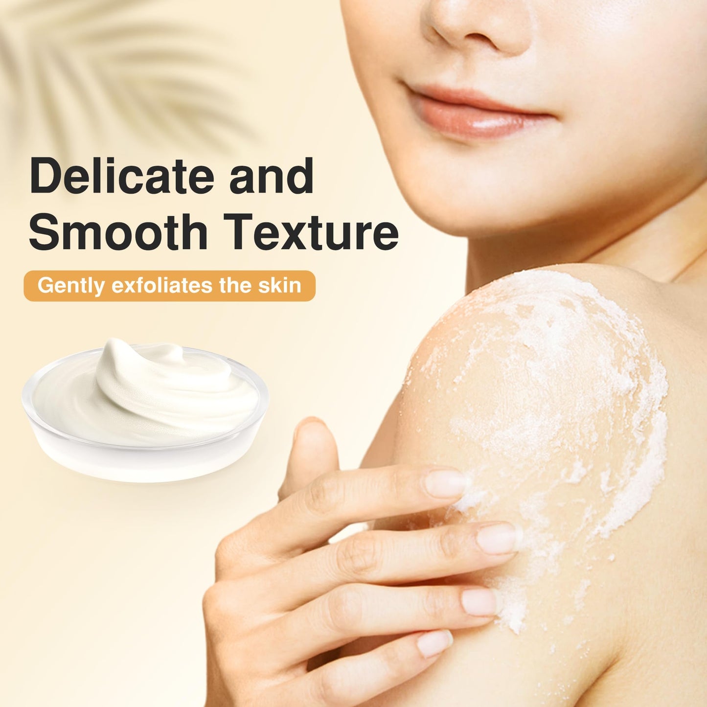 Microdermabrasion Facial Scrub with Rice Extract – Gentle Exfoliator for Smooth, Radiant Skin, Blackhead & Pore Refining, 2.3 fl oz