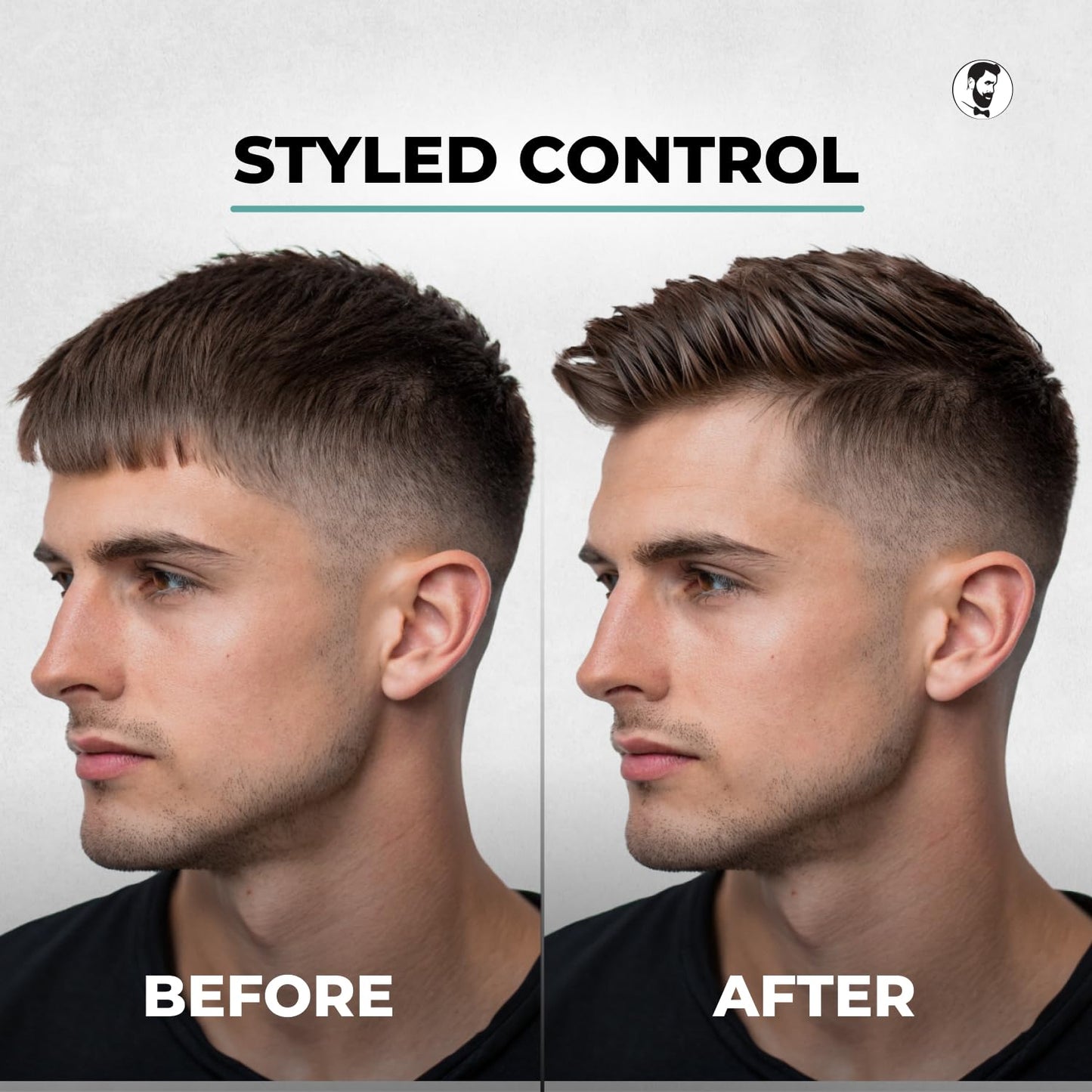 Gentlemen Republic Refined Hair Gel for Men 16oz | 24-Hour High Hold & Shine | Alcohol-Free, No Beeswax or Parabens | Humidity Resistant Styling Gel