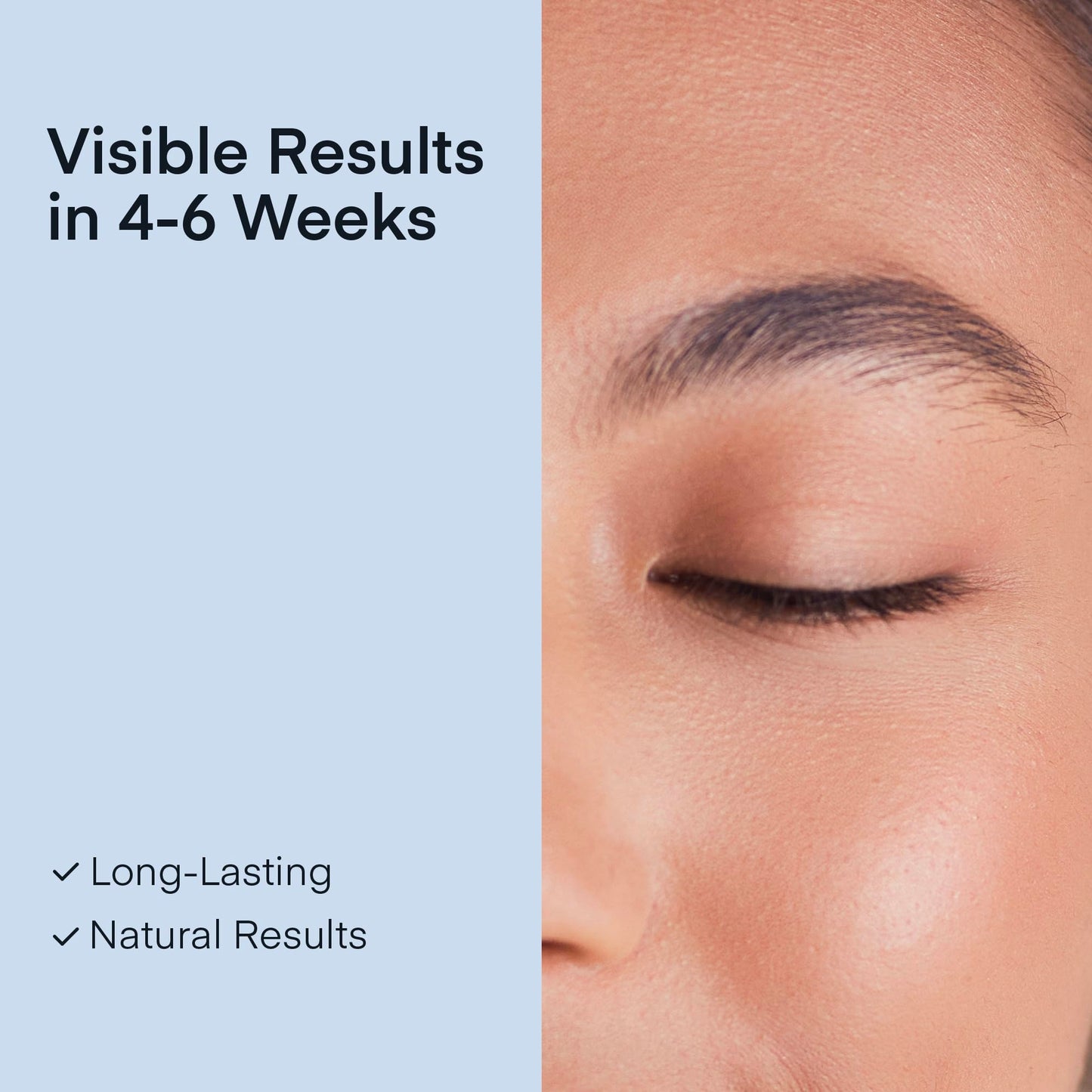 Eyebrow Growth Serum - Natural Eyebrow Serum and Enhancer for Thicker Brows and Grow Bows Faster, Longer, Fuller - 5mL