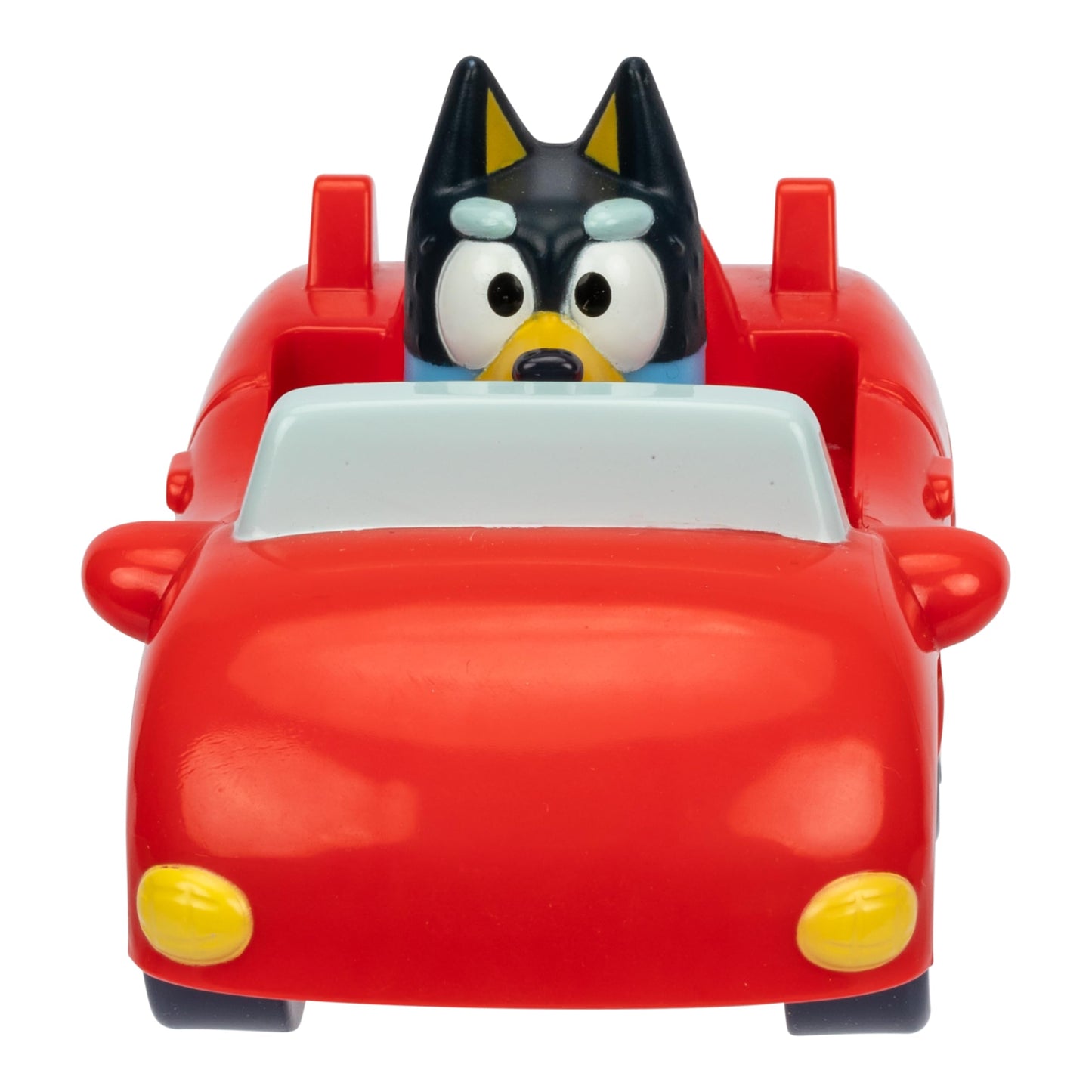 Bluey Vehicle Set – 4-Pack Includes Garbage Truck, Convertible, Family Car & Firetruck, Official Toys for Kids Ages 3+