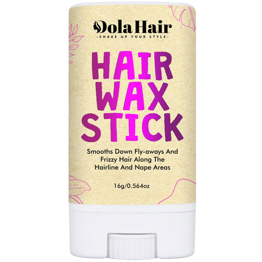 Dolahair Hair Wax Stick - Flyaway Control and Styling Pomade for Kids, Women, and Men - Hair Bun Maker and Accessorie (0.6 Oz Pack of 1)