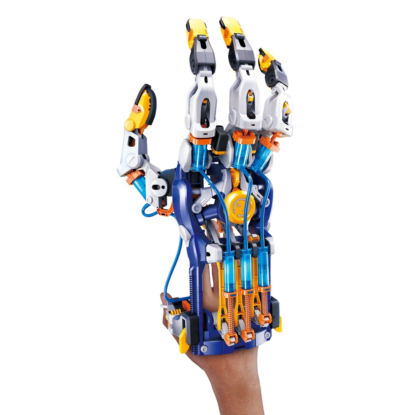 Thames & Kosmos Mega Cyborg Hand STEM Kit – Build Giant Hydraulic Hand, Adjustable Grip, Learn Pneumatics & Engineering