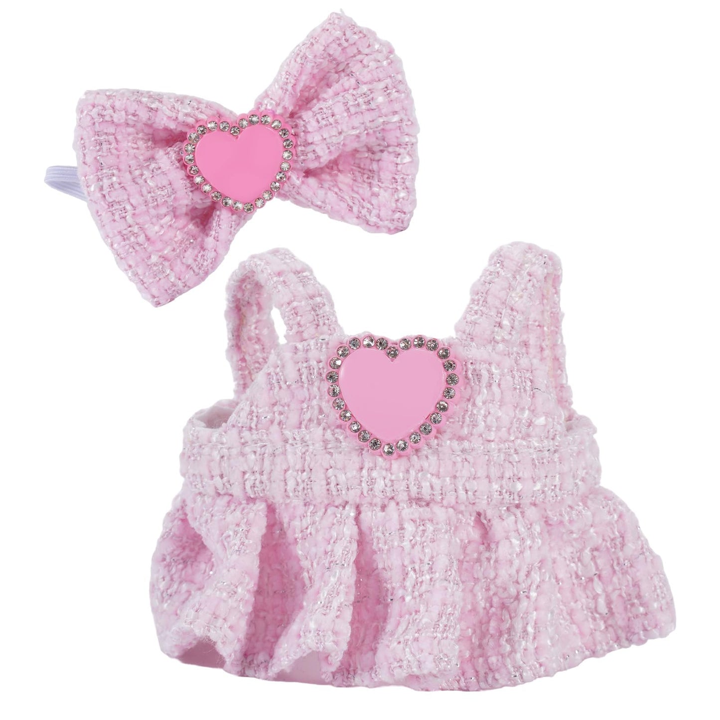 LABUBU 17cm Doll Clothes Set – Premium Fashion Dresses & Accessories for Macaron, Have A Seat & Big Into Energy Series
