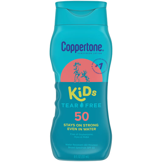 Coppertone Kids SPF 50 Tear Free Lotion (8 Fluid Ounce)