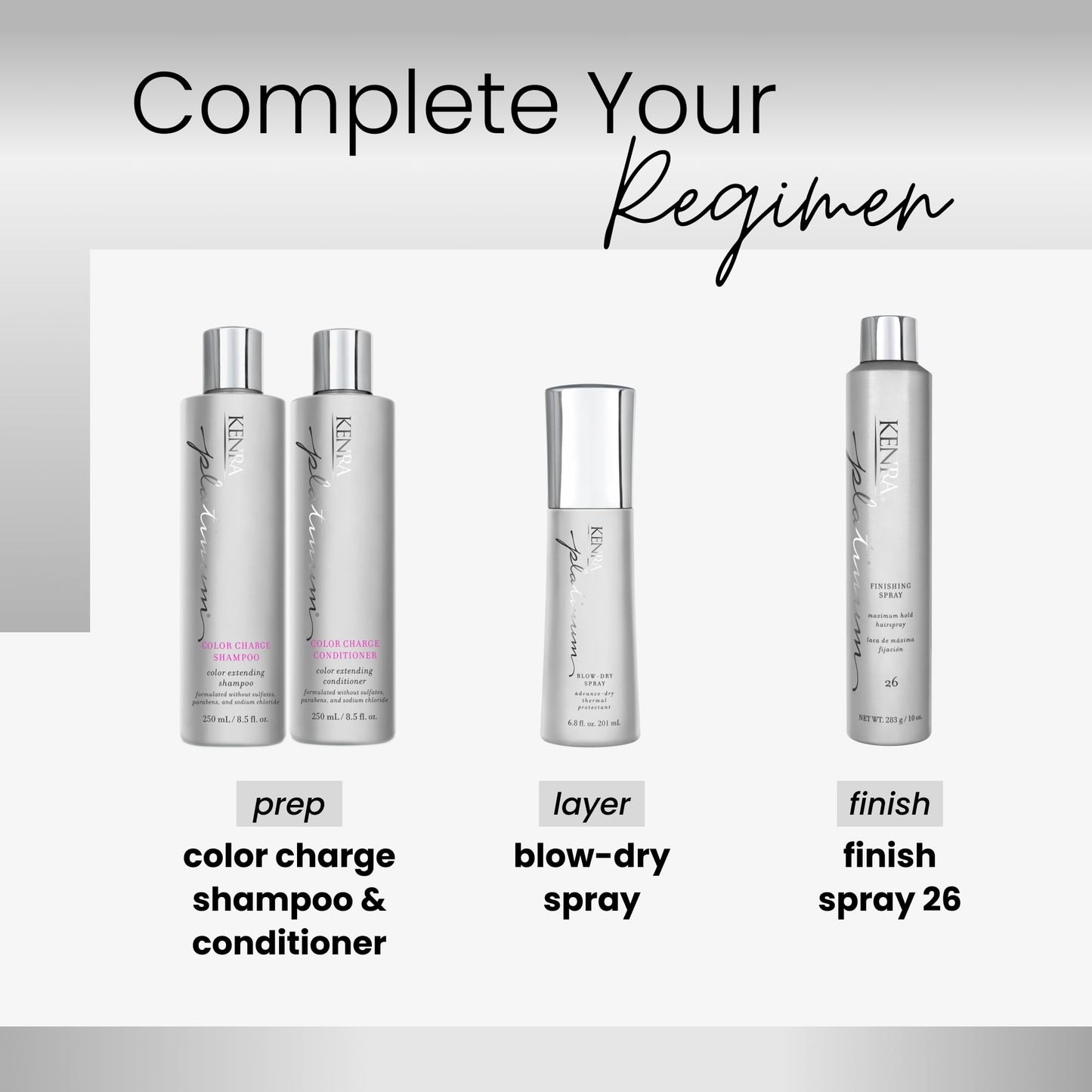 Kenra Professional Platinum Finishing Spray 10oz