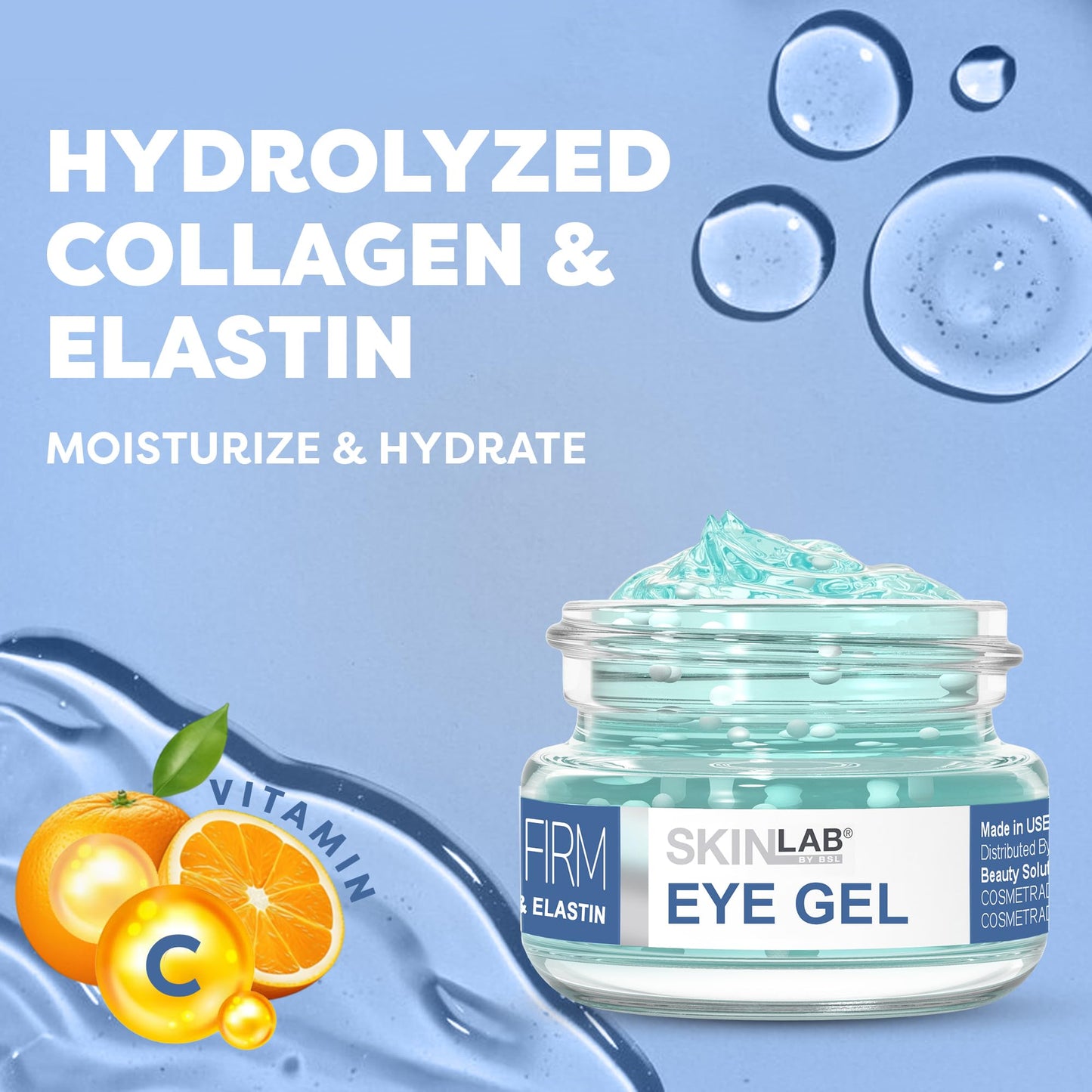 SKIN LAB BY BSL Lift and Firm Eye Gel, 0.5 Ounce