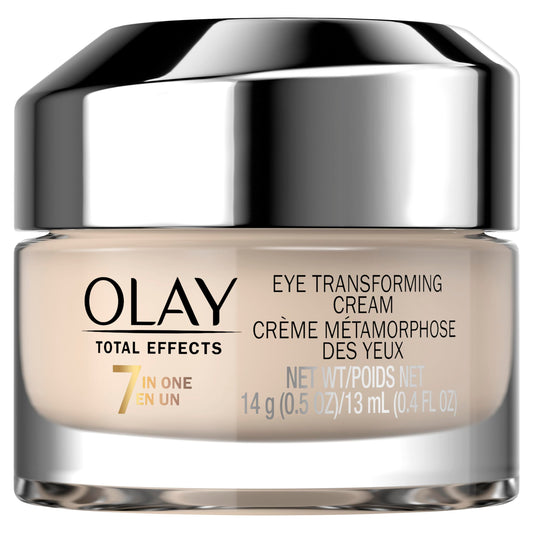 Olay Total Effects Eye Cream 7-in-1 Anti-Aging Treatment, Hydrates, Brightens, Firms, Smooths, Reduces Dark Circles & Pores, 0.5 oz