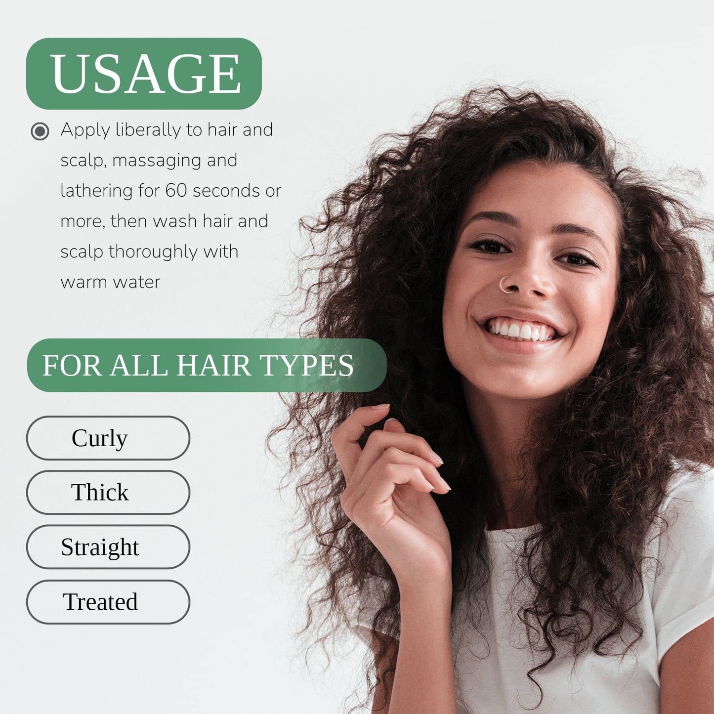 Biotin Hair Loss & Thinning Treatment for Men & Women - Hair Growth Shampoo for Regrowth