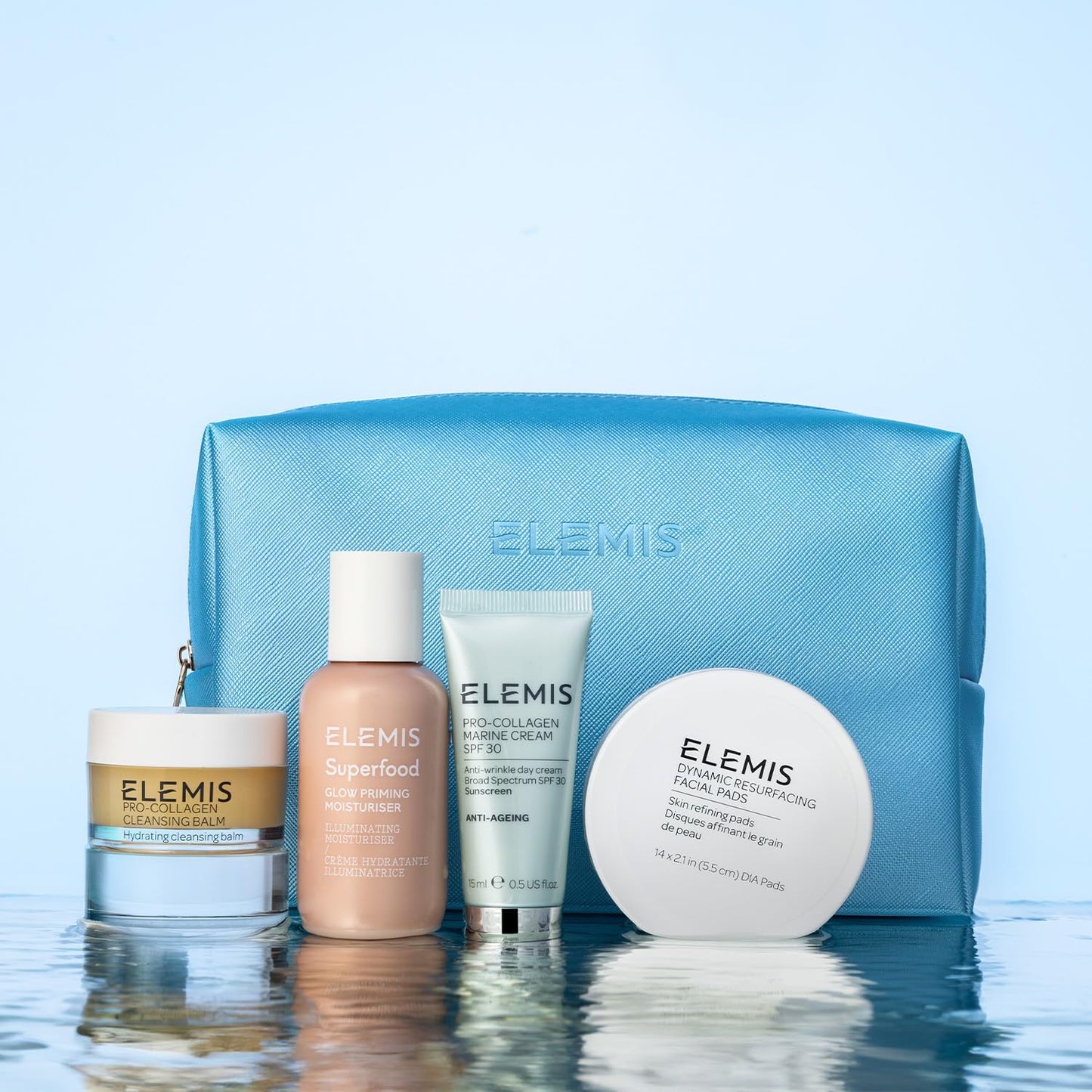 ELEMIS Christine’s Elemis Favorites Kit ($147 Value) - Amazon Exclusive Gift Set, Travel Size Favorites, Make up Remover, Facial Pads, Makeup Primer