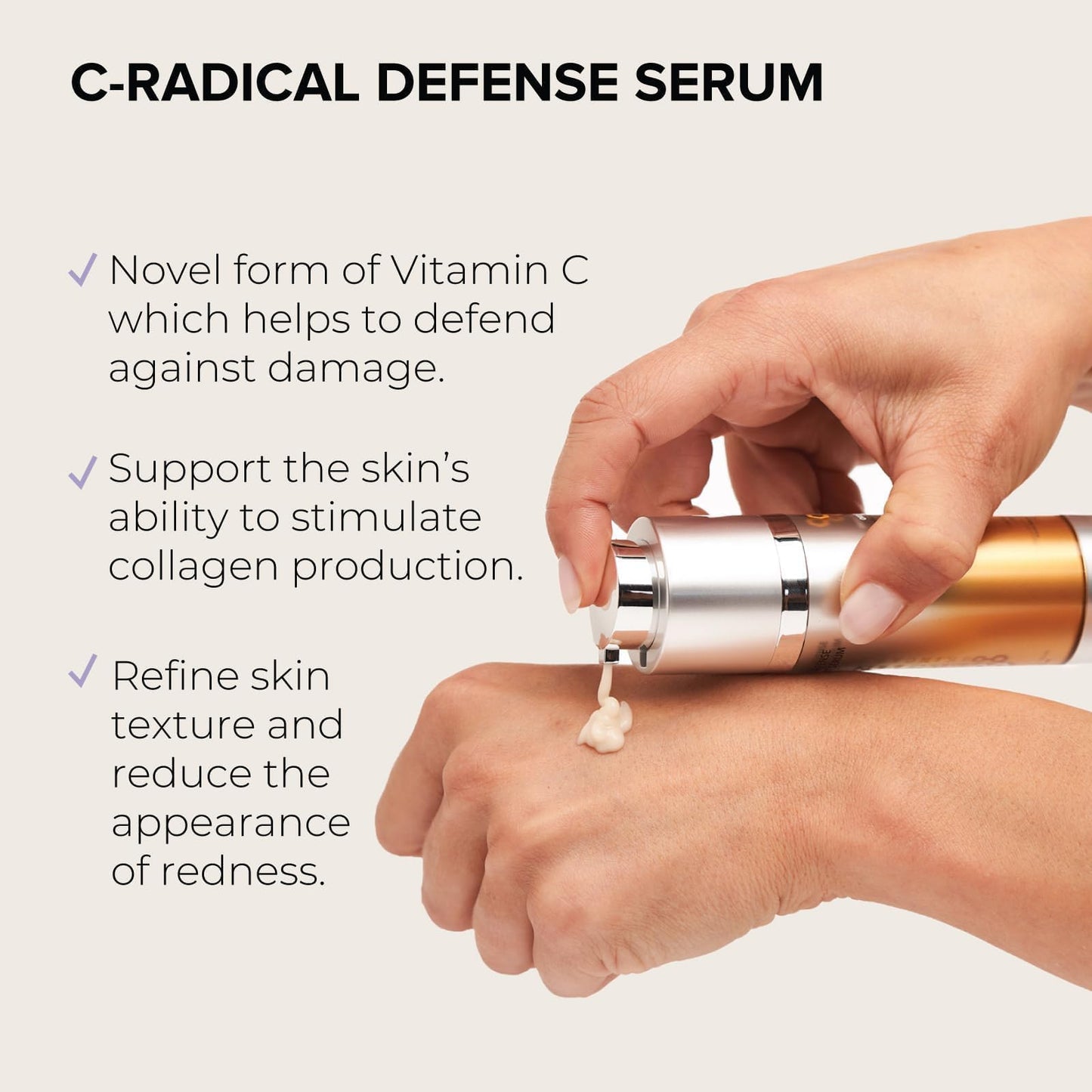 ALASTIN C-RADICAL Defense Face Serum 1oz – Hydrating Vitamin C Anti-Aging Serum, Fights Free Radicals, Reduces Fine Lines & Wrinkles