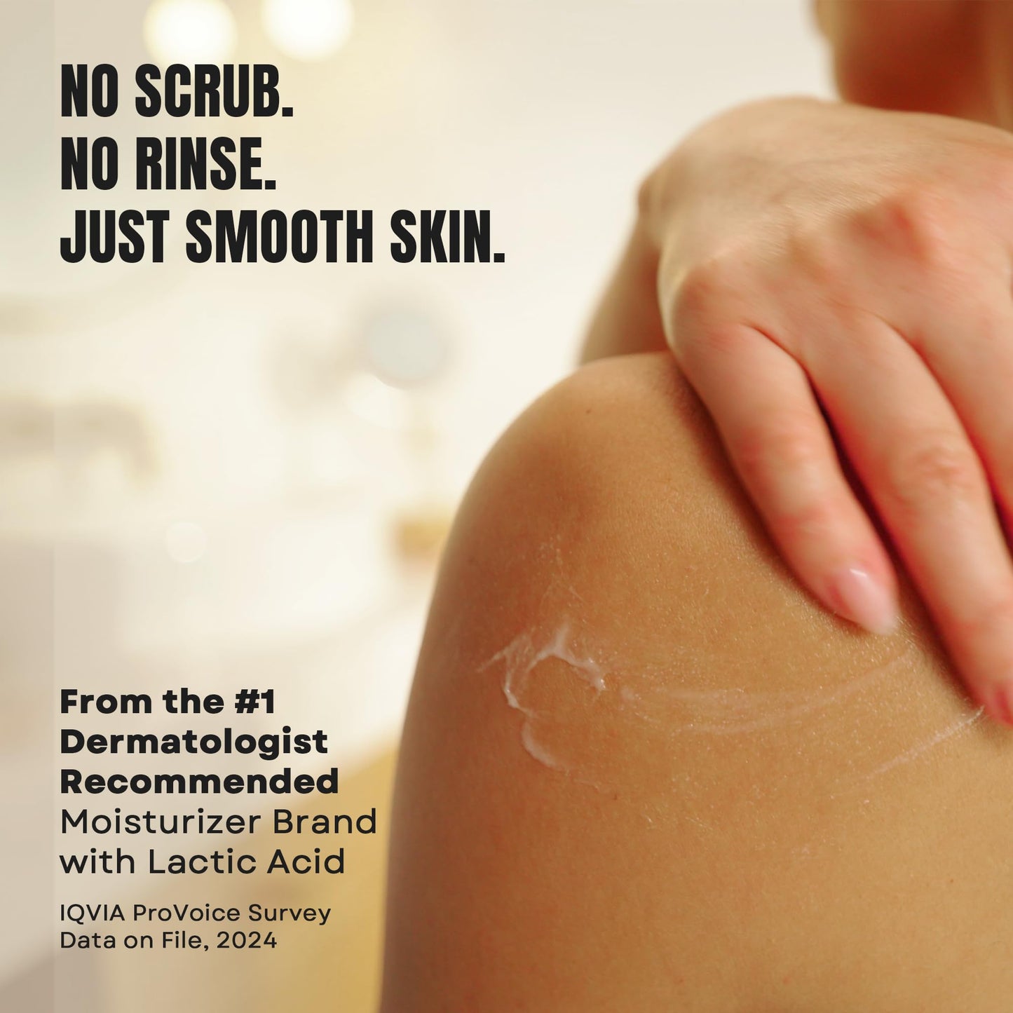 AmLactin Intensive Healing Body Lotion 14.1oz Pump – 2-in-1 Exfoliator & Moisturizer with 15% Lactic Acid & Ceramides for Dry Skin