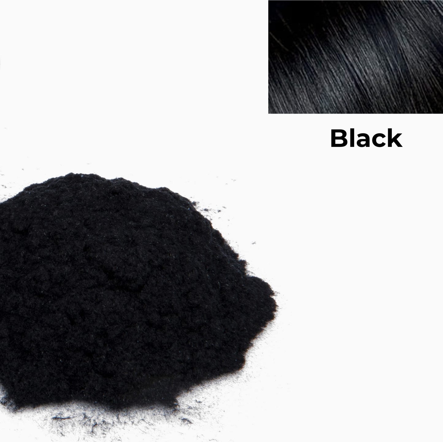Caboki Hair Building Fiber + Built-in Spray Applicator (30-50 Days Supply). Black