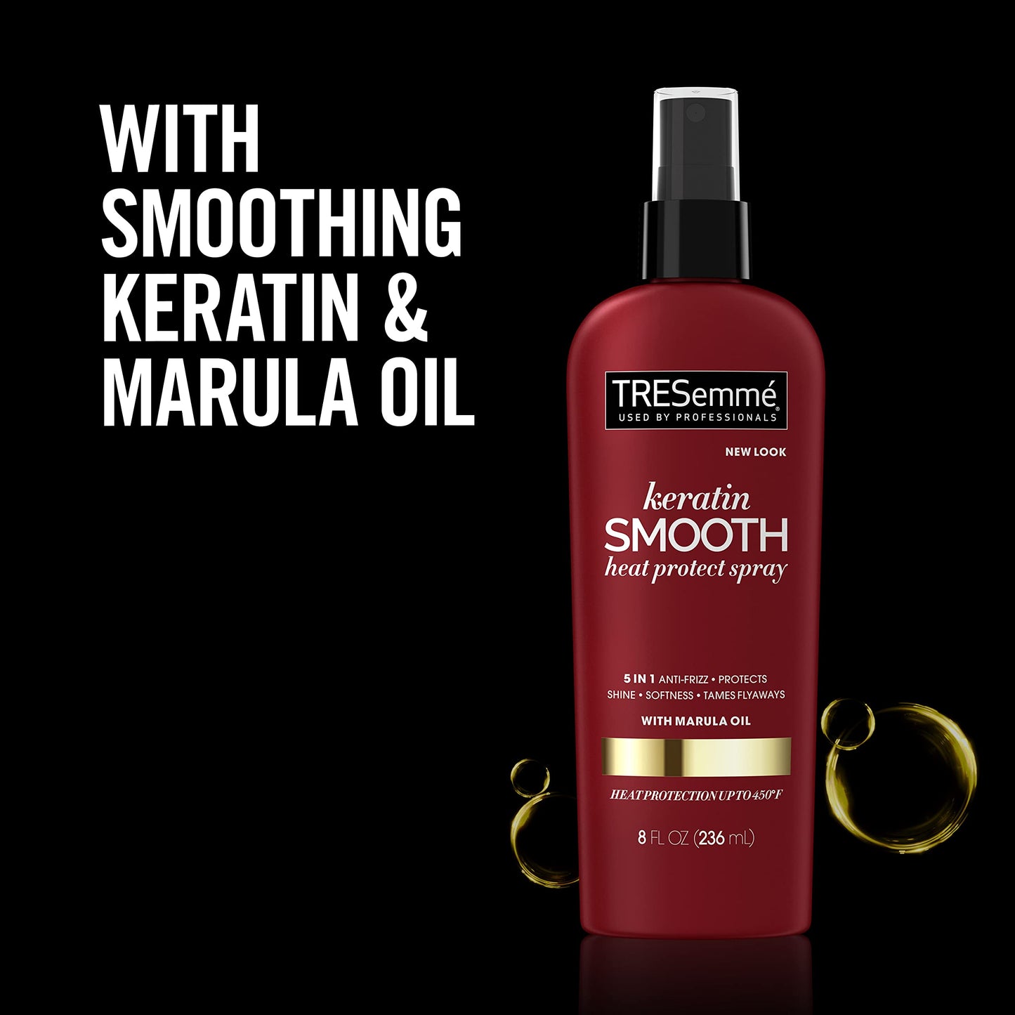 TRESemmé Expert Selection Heat Protection Spray, Keratin Smooth, 8 oz