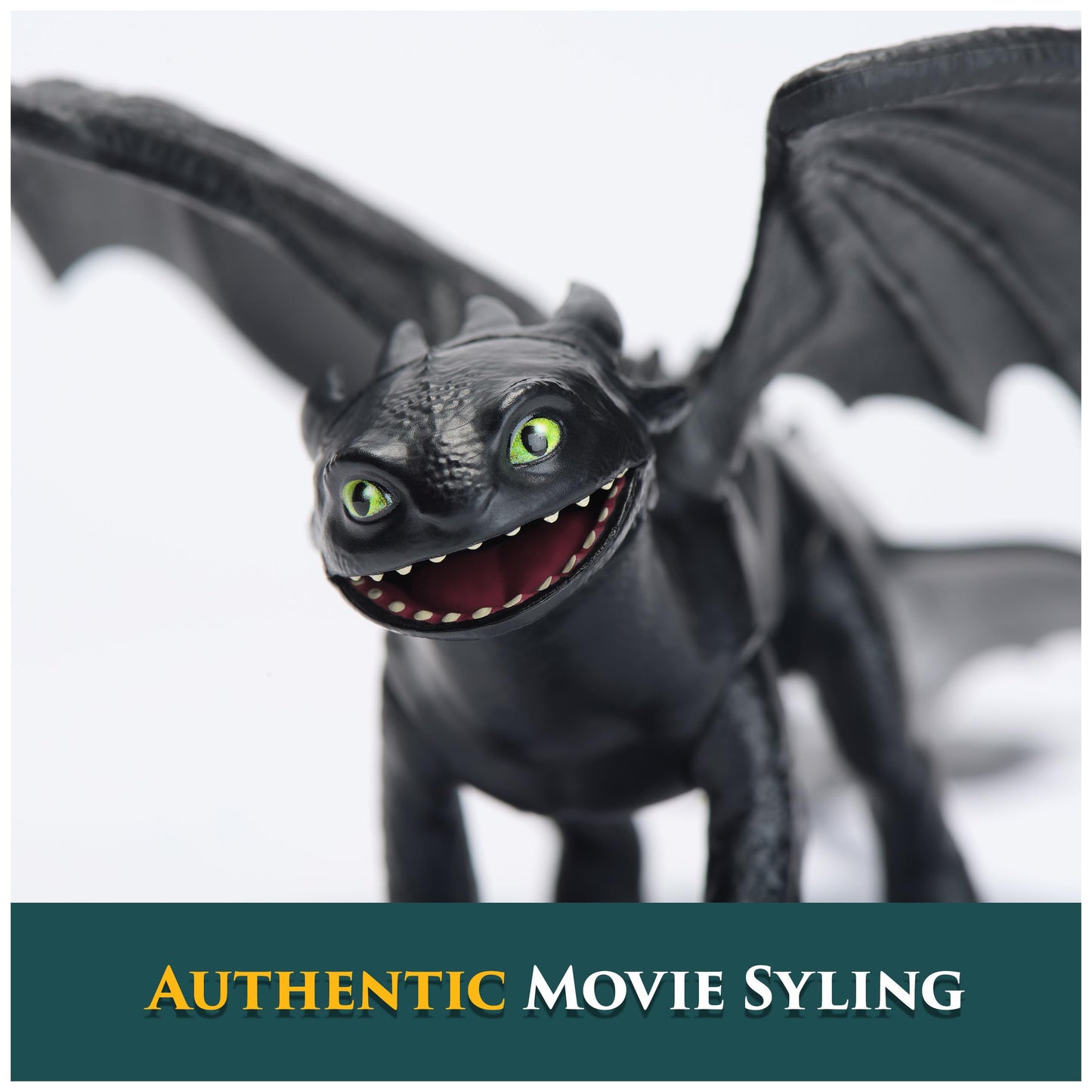 DreamWorks Dragons, How to Train Your Dragon, Toothless 9” Action Figure, Kids Toys for Ages 4 and up