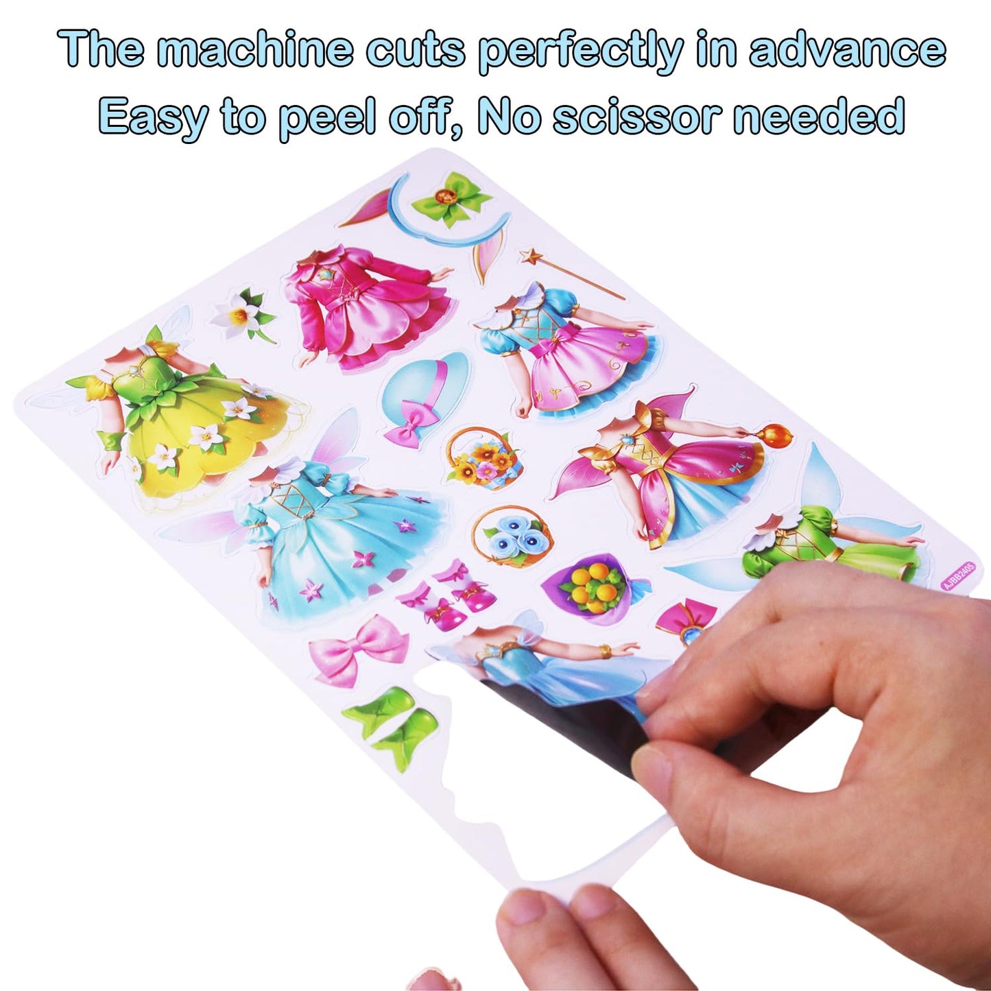 Lovyan Magnetic Dress-Up Dolls for Girls – Fun Mix & Match Magnetic Paper Dolls with 4 Themed Costume Stickers, Creative Birthday Gift