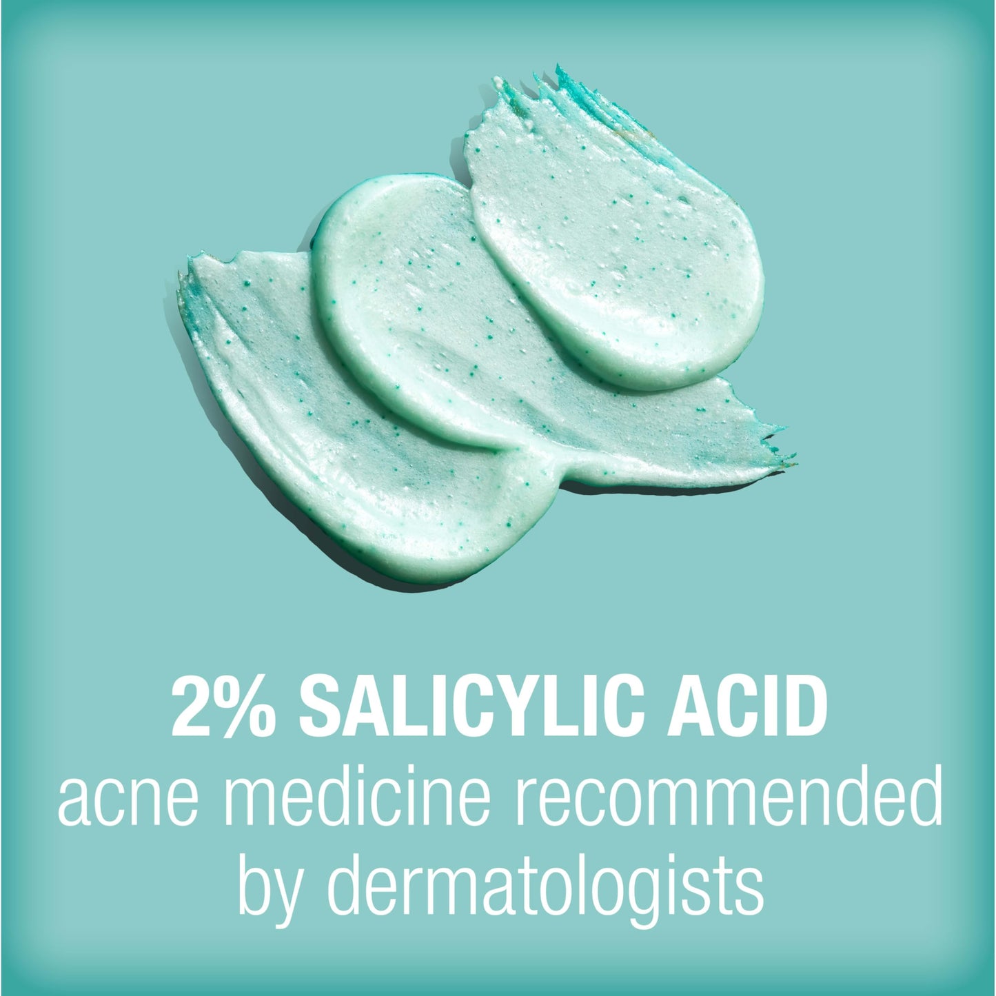 Neutrogena Oil-Free Acne Stress Control Power-Clear Scrub, 2% Salicylic Acid for Acne-Prone Skin, Exfoliating Daily Facial Scrub, 4.2 fl. oz