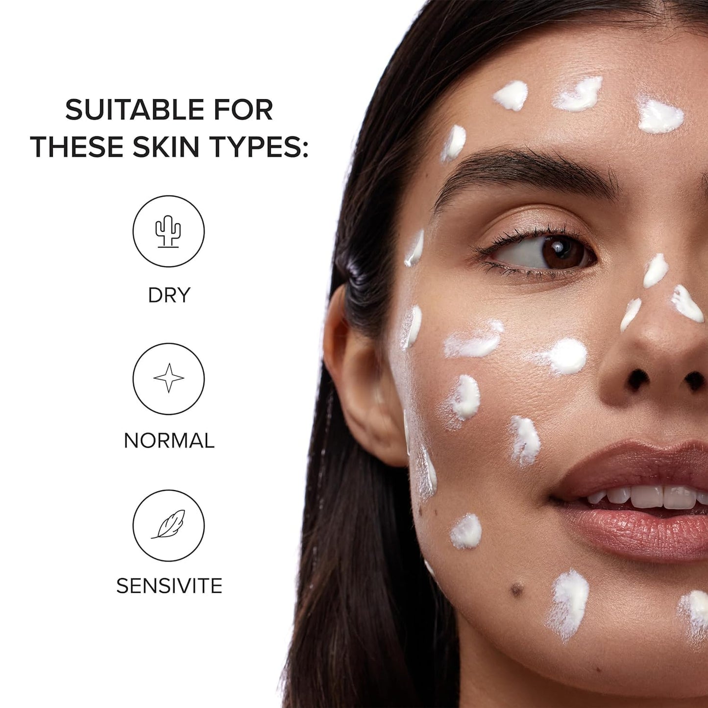 DRMTLGY Peptide Night Cream Face Moisturizer. Fragrance Free and Oil Free Hydrating Facial Moisturizer for All Skin Types. 2.1 oz