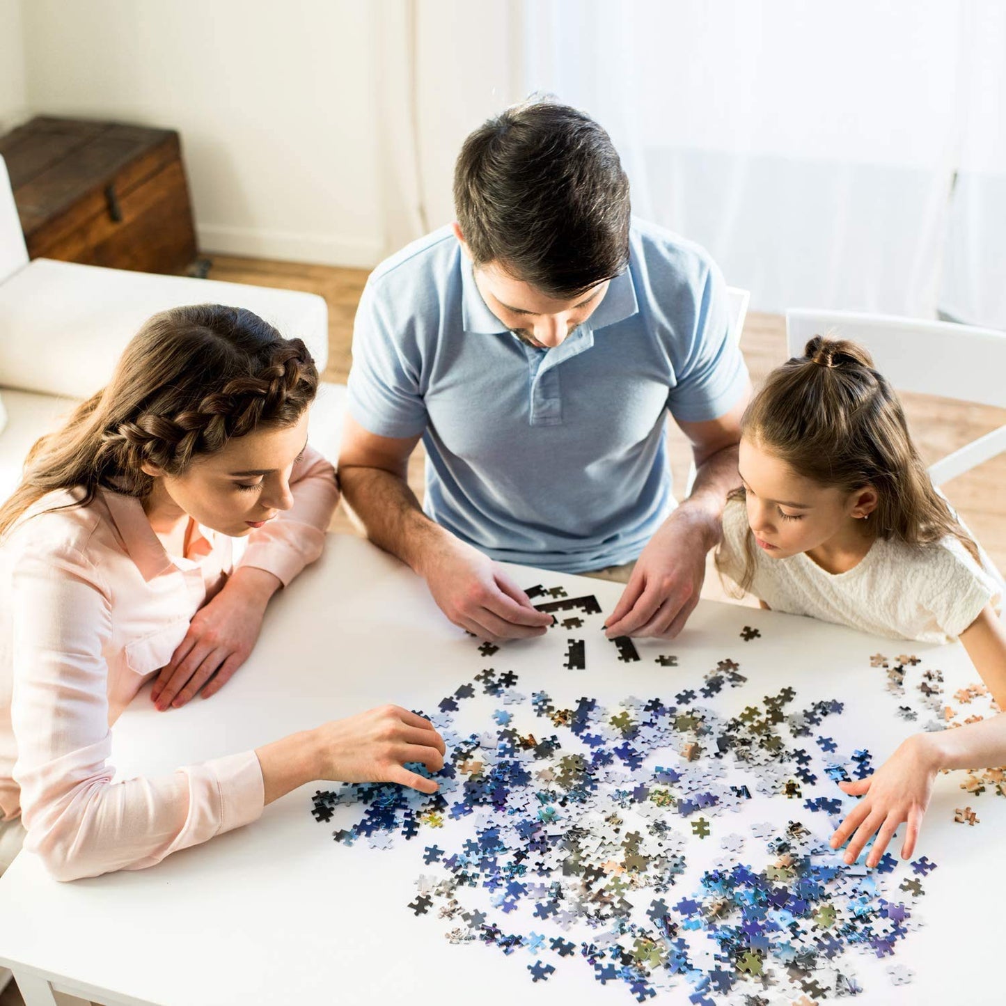 Jigsaw Puzzles 1000 Pieces for Adults, Families (Donuts) Pieces Fit Together Perfectly
