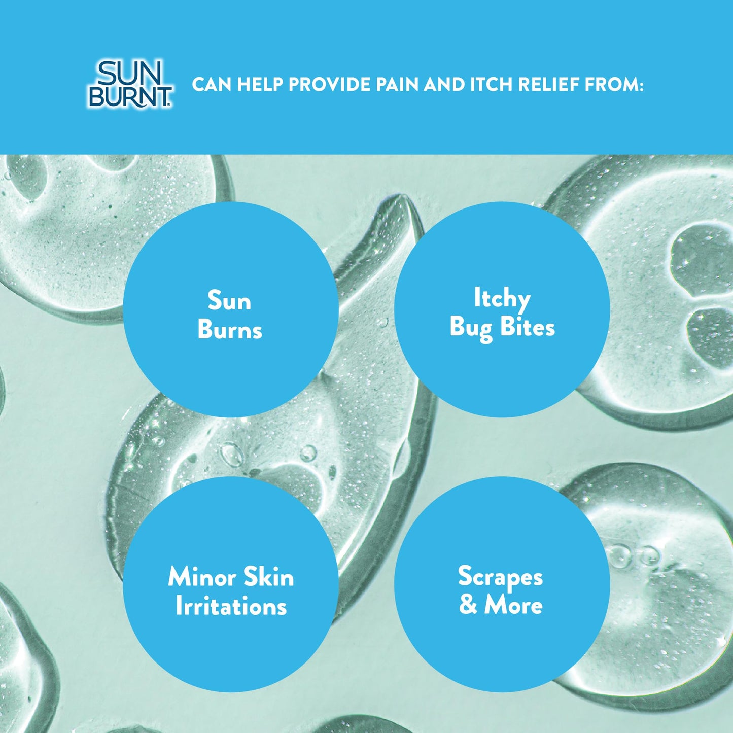 EMCW9 Ultra Hydrating Aloe Vera Gel by Sunburnt 6 Ounce,Clear,SUNB21006