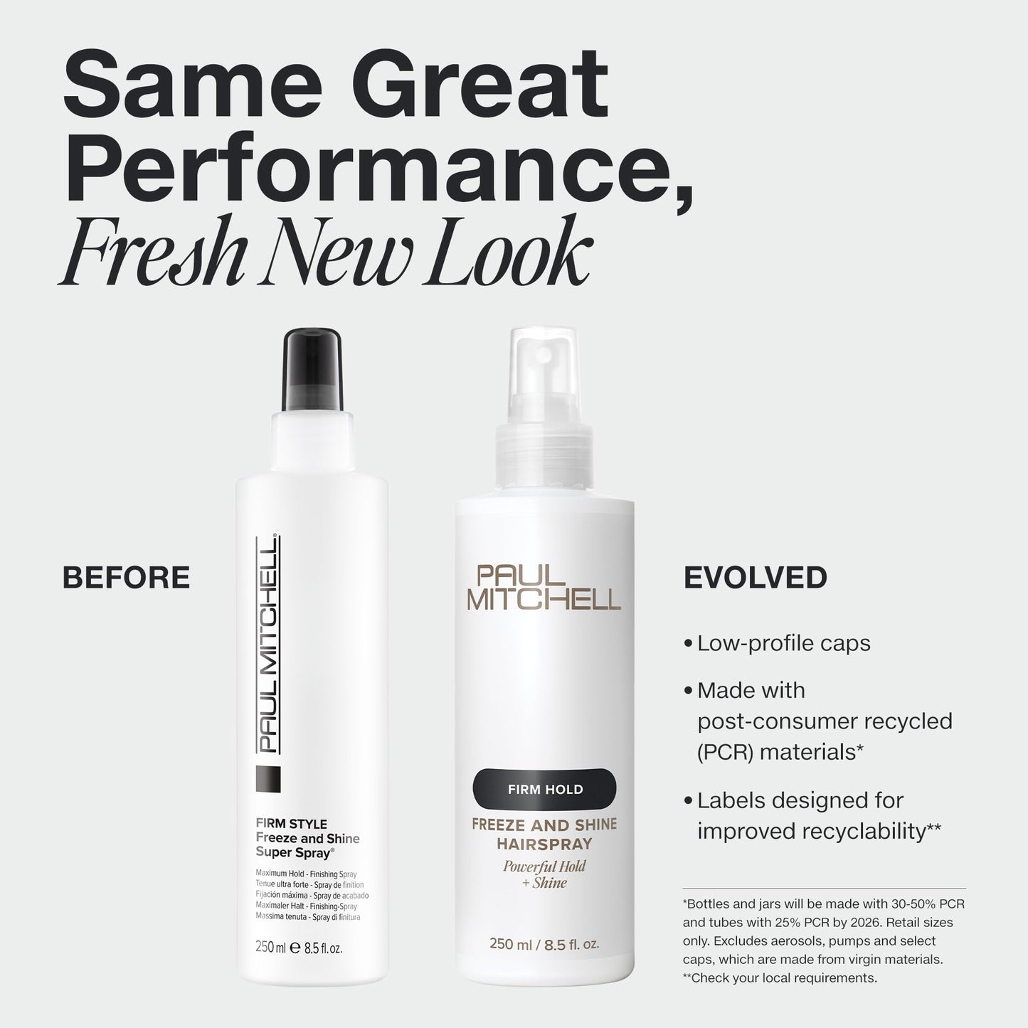 Paul Mitchell Freeze and Shine Hairspray, Powerful Hold + Shine, For Coarse Hair, 8.5 fl oz