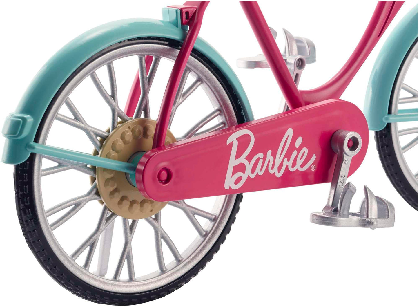 Barbie Bicycle with Basket of Flowers