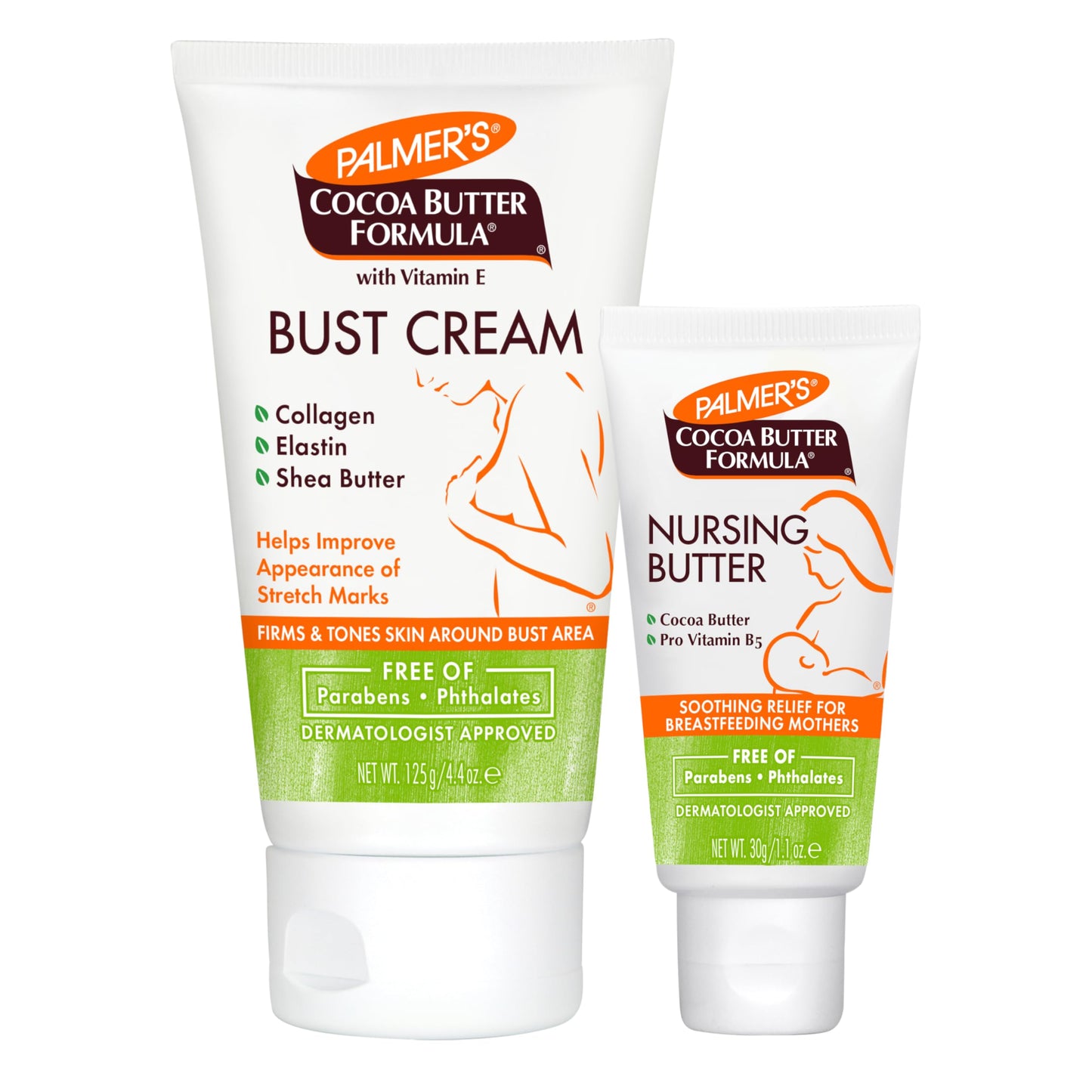 Palmer's Nursing Butter & Bust Cream bundle (Pack of 2)