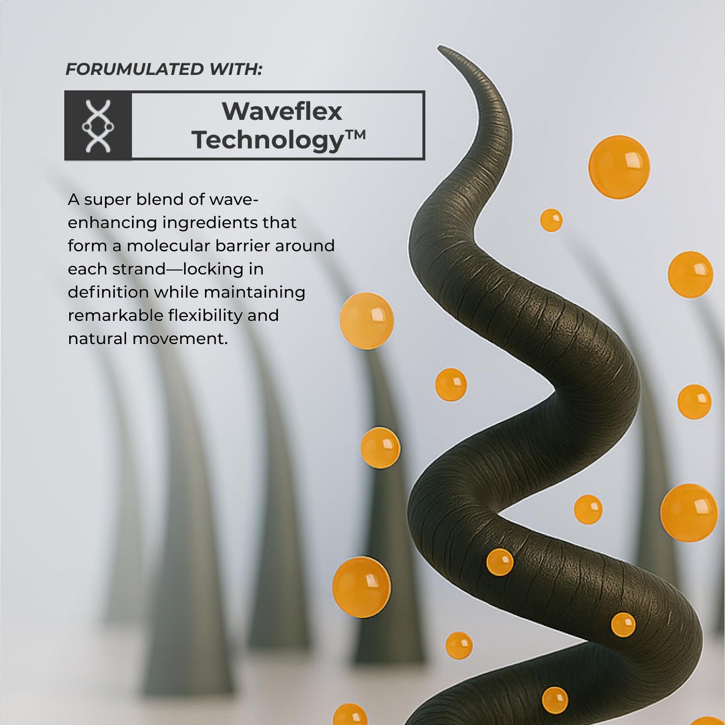 XMONDO Hair Wavetech Wave Foam | Vegan Styling Mousse with Pro-Vitamin B5 | Hydrates, Defines Waves & Fights Frizz | 6.7 Fl Oz