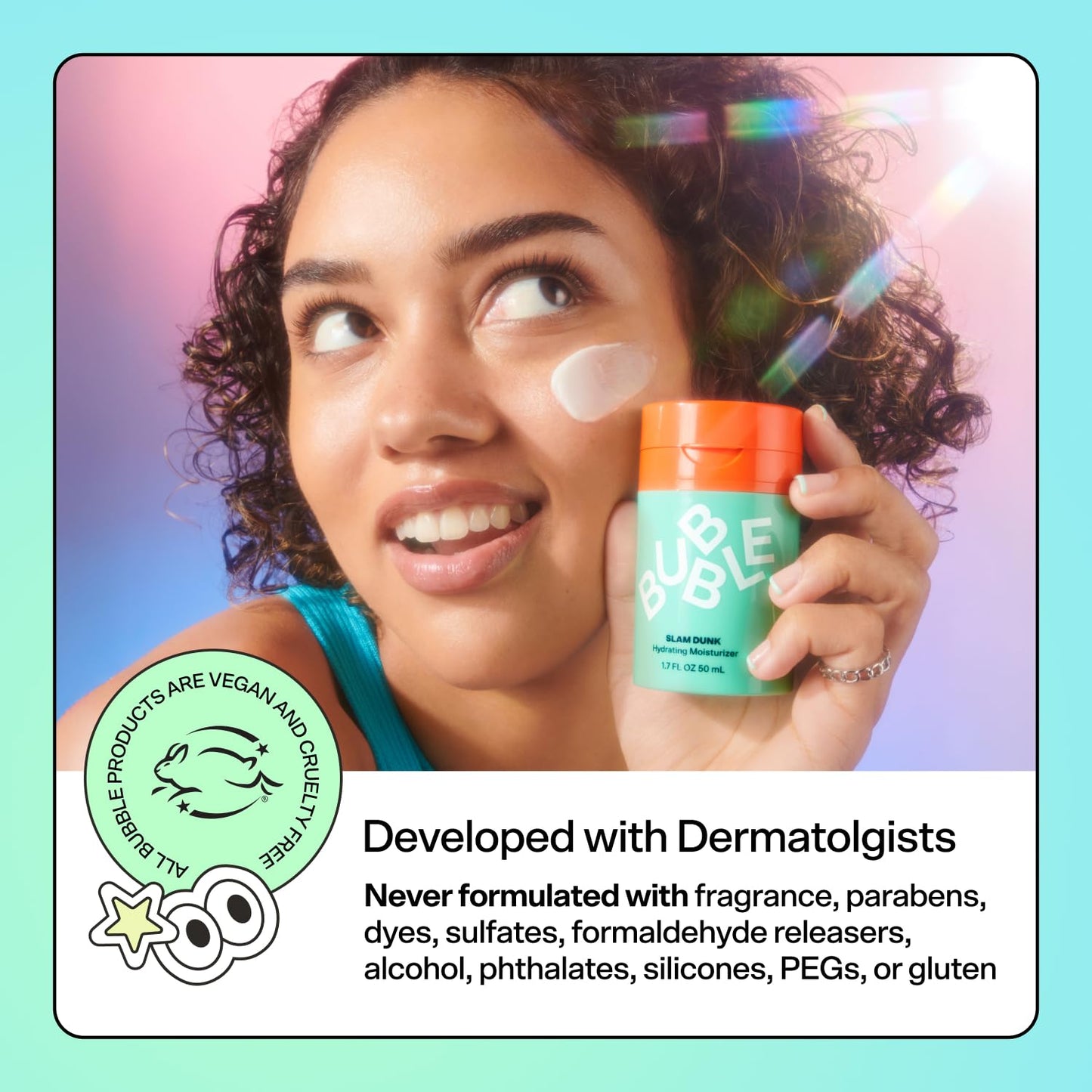 Bubble Skincare Silky 3-Step Hydrating Set for Dry Skin – Travel Size Cleanser, Toner & Moisturizer, 3-Piece Soft Launch Kit