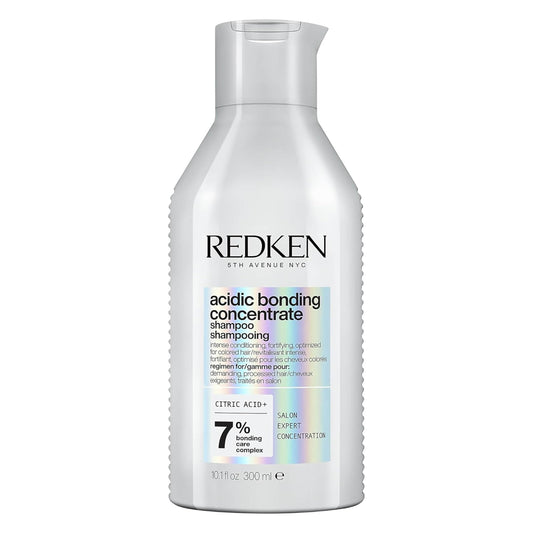 Redken Acidic Bonding Concentrate Shampoo | Strengthens & Repairs Damaged, Weak, Brittle Hair | Color-Safe Formula for All Hair Types