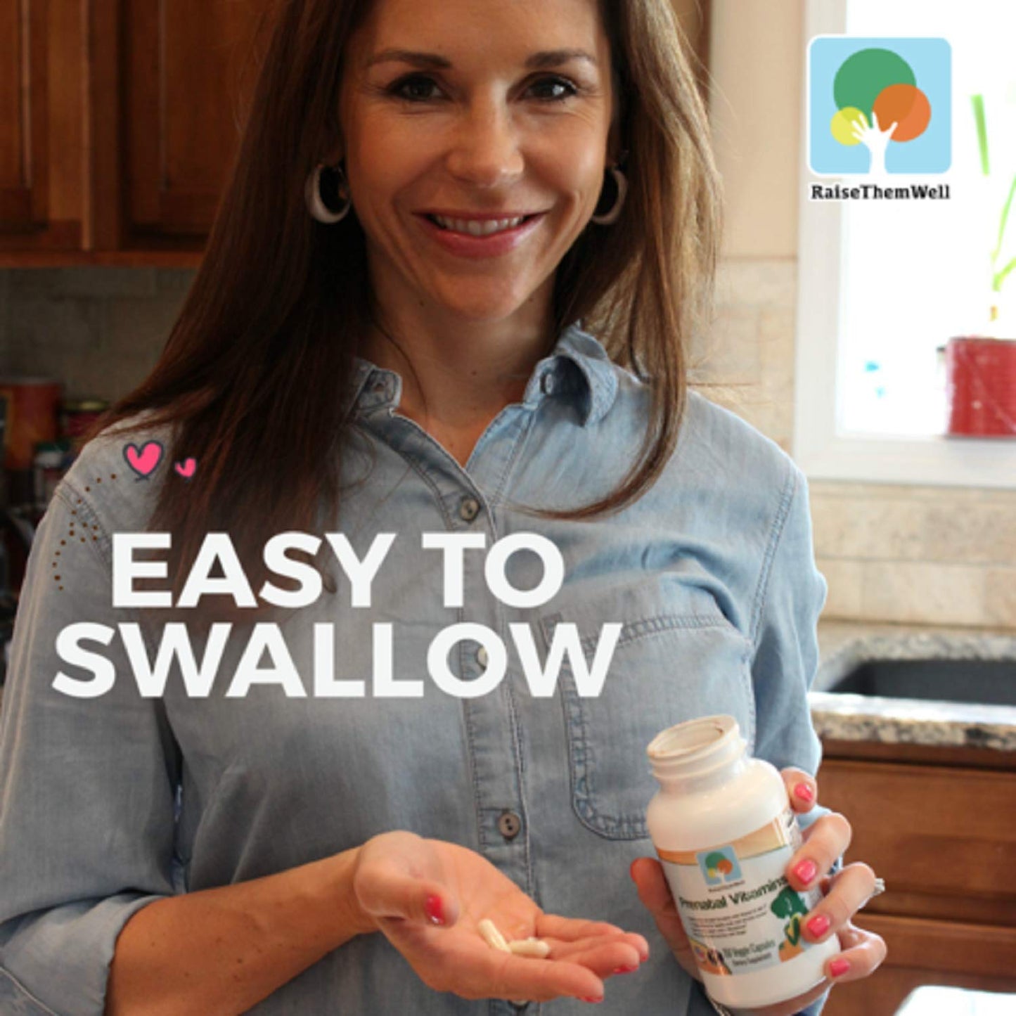 Raise Them Well Prenatal Multivitamin – Methylfolate, K2 MK-7, Glutathione & Iron – Physician Developed, Non-GMO, Supports Healthy Pregnancy, 150 Caps