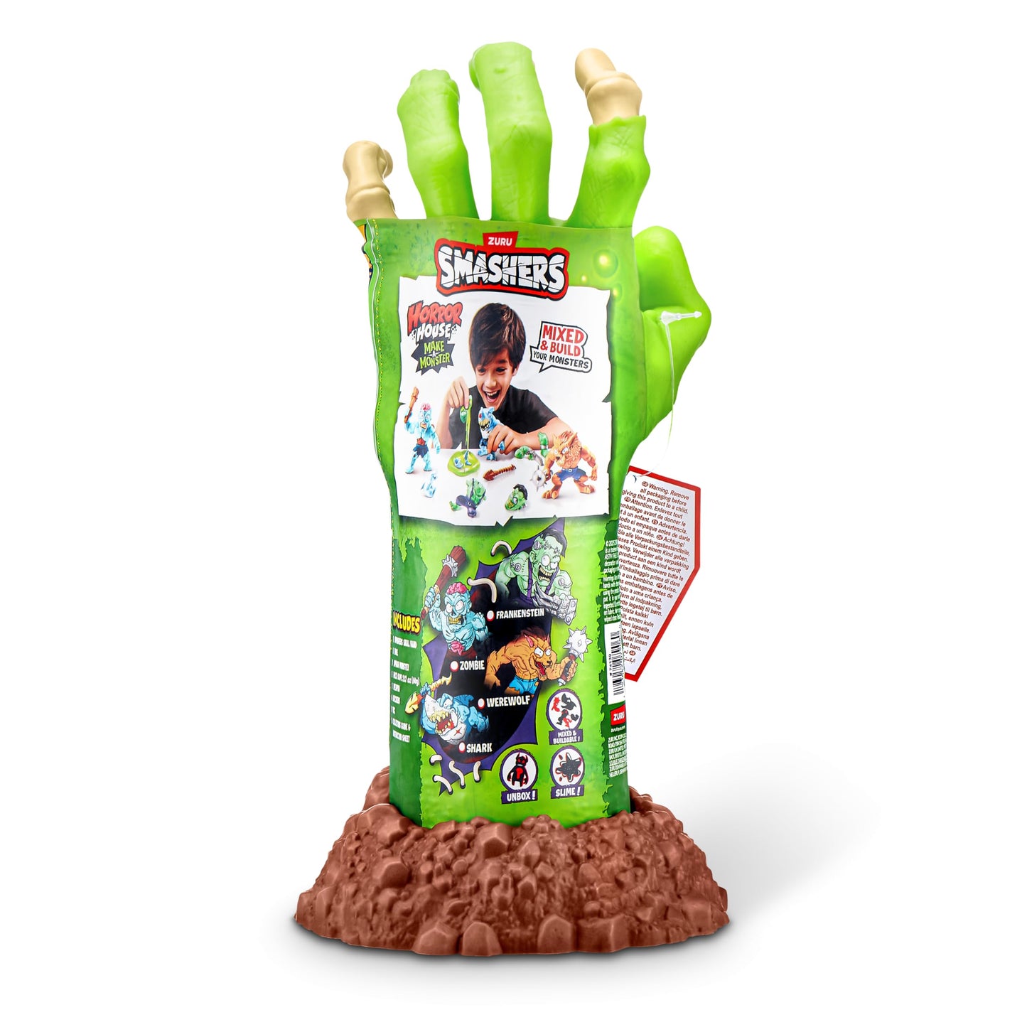 Smashers Horror House Dissect (Werewolf) by ZURU, Smashable Egg Toy for Boys