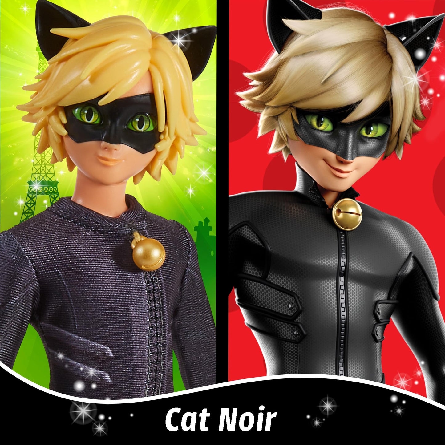 Miraculous Ladybug & Cat Noir Season 6 2 Pack by Playmates Toys