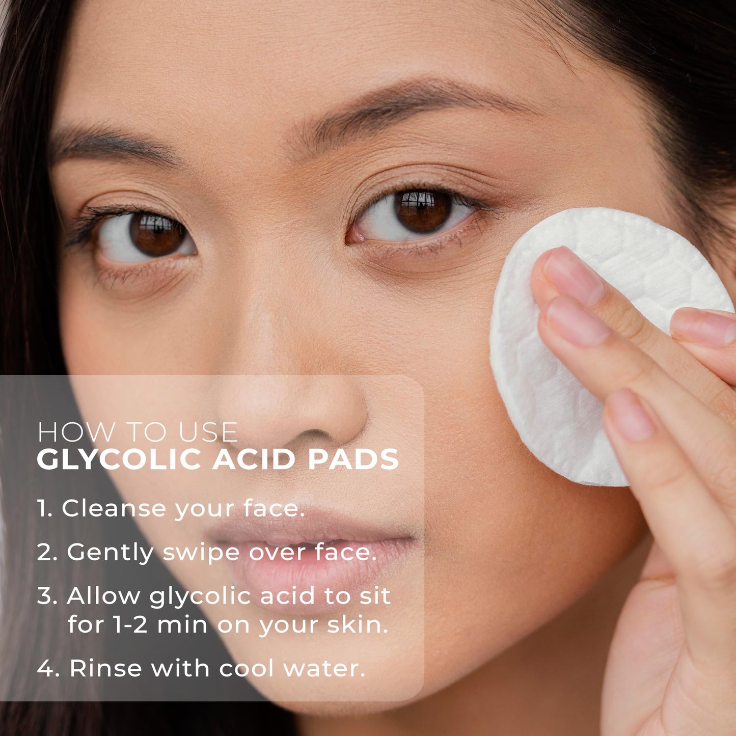 Glycolic Acid Pads - Resurfacing Pads for Face 35% - Exfoliating Peel Pad for Body and Dark Spots - Fine Lines and Wrinkles - 60 Count